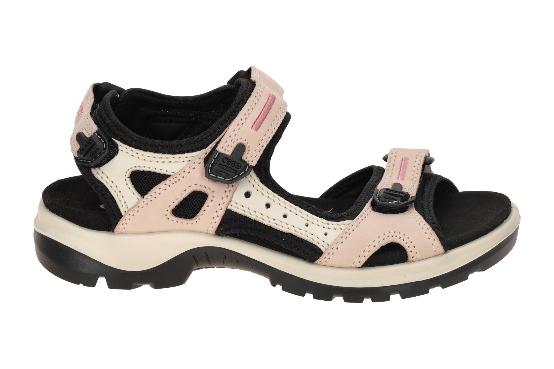 Ecco Offroad Damen Sandale rosa beige 069563 2/7