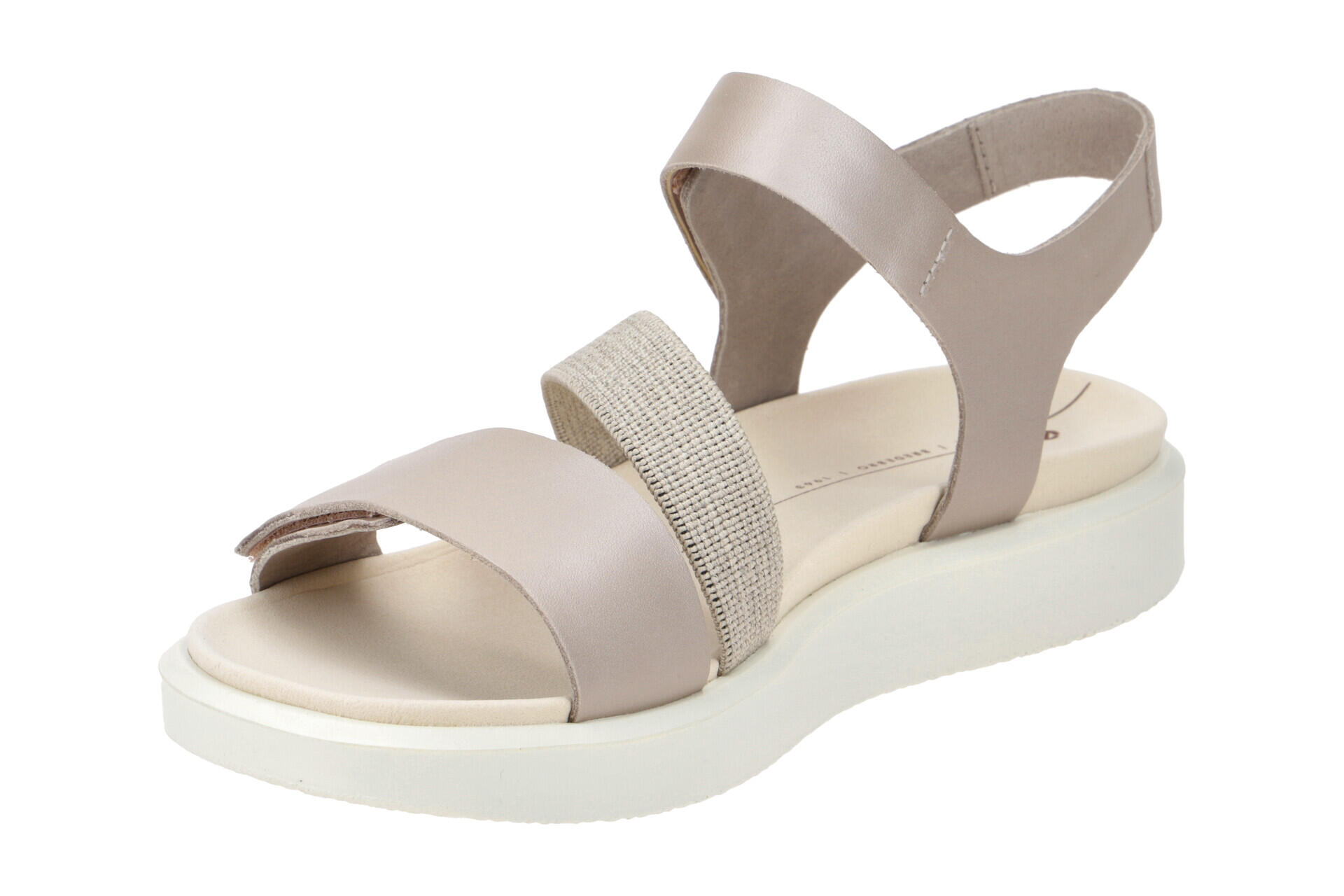 Ecco Flowt Sandalen grau Seidenglanz 273713 3/7
