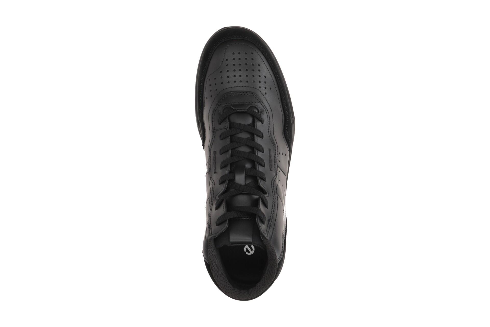 ecco Street Court Schuhe Mid Sneaker schwarz 539824 6/7
