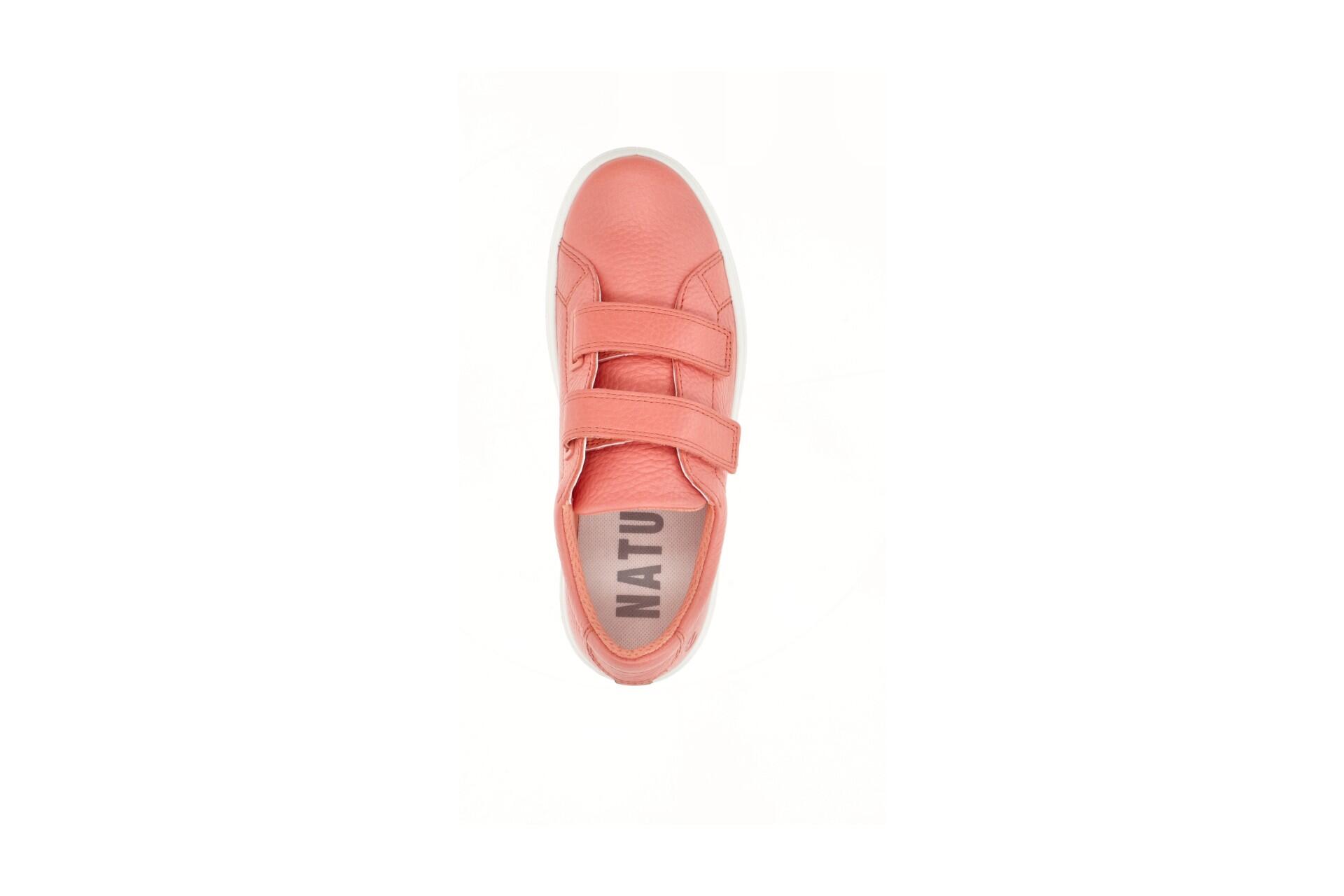 Ecco Soft 60 Kinder Schuhe Slipper rot coral Klett 713812 6/7