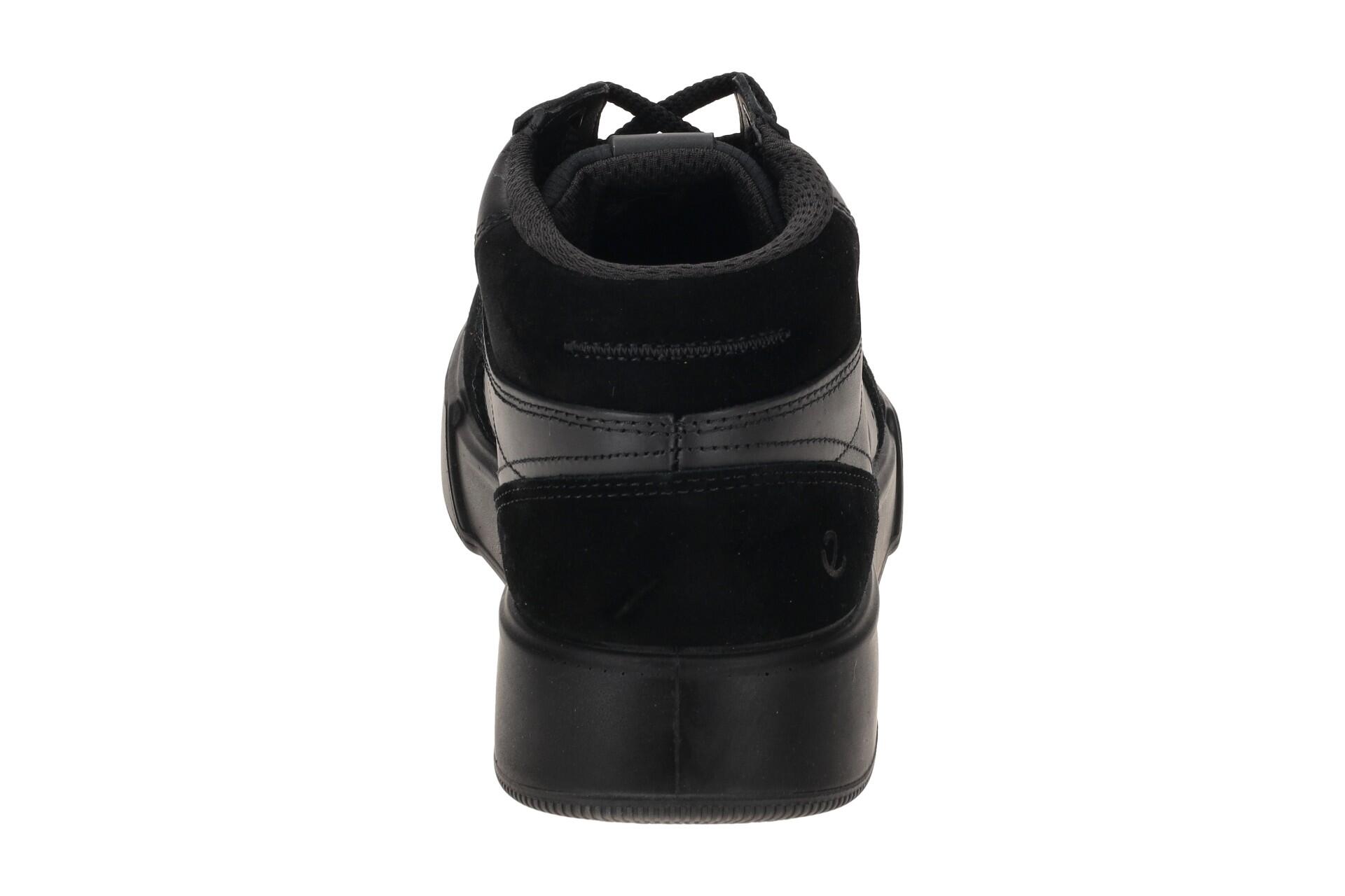 ecco Street Court Schuhe Mid Sneaker schwarz 539824 5/7