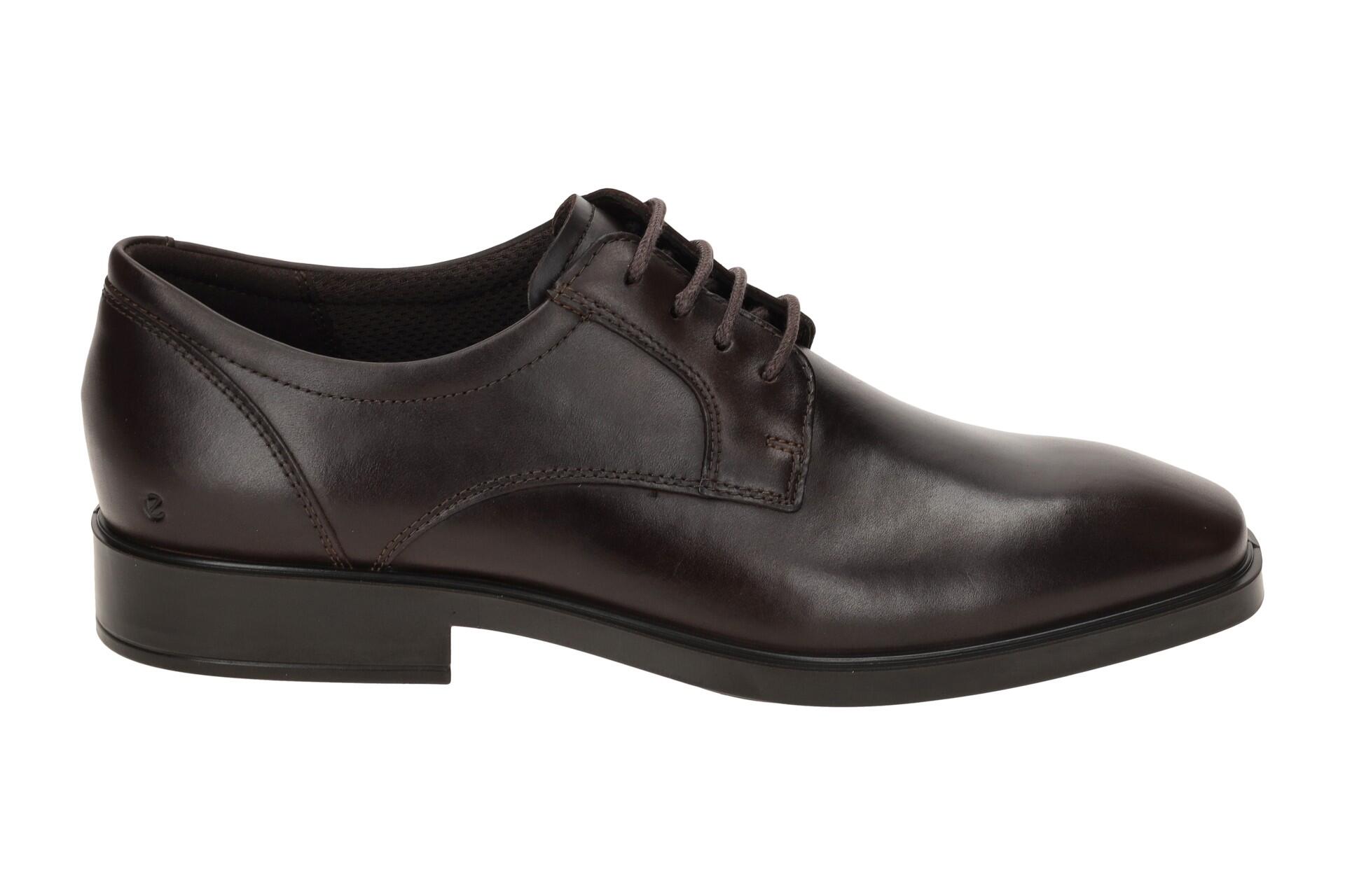 Ecco Metropole Milan Business Schnür Schuhe braun 523314 2/7