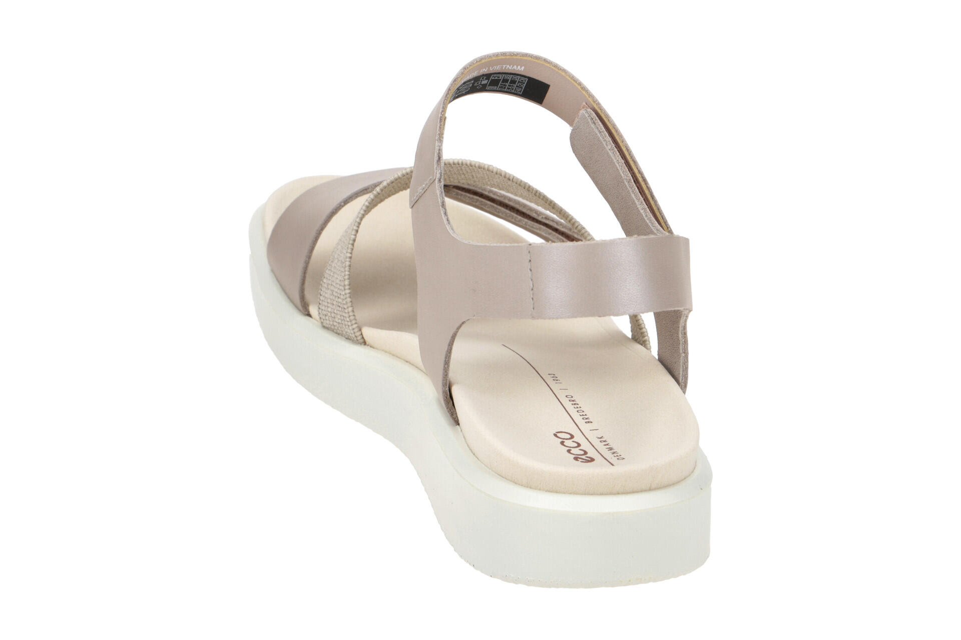 Ecco Flowt Sandalen grau Seidenglanz 273713 5/7