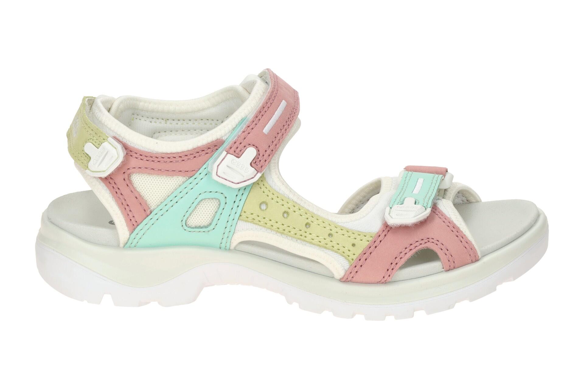 Ecco Offroad Damen Sandale rose grün 069563 2/7
