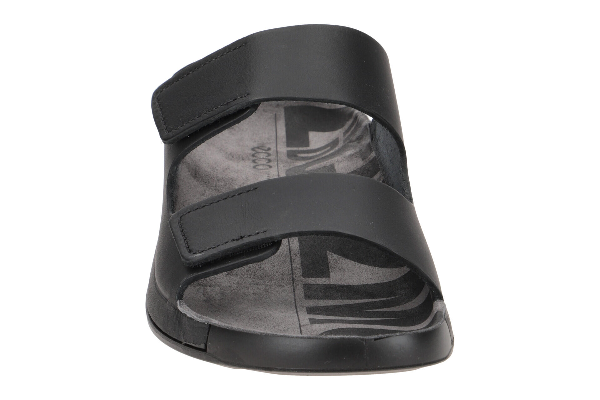 Ecco Cozmo Herren Pantolette schwarz Klett 500904 4/7