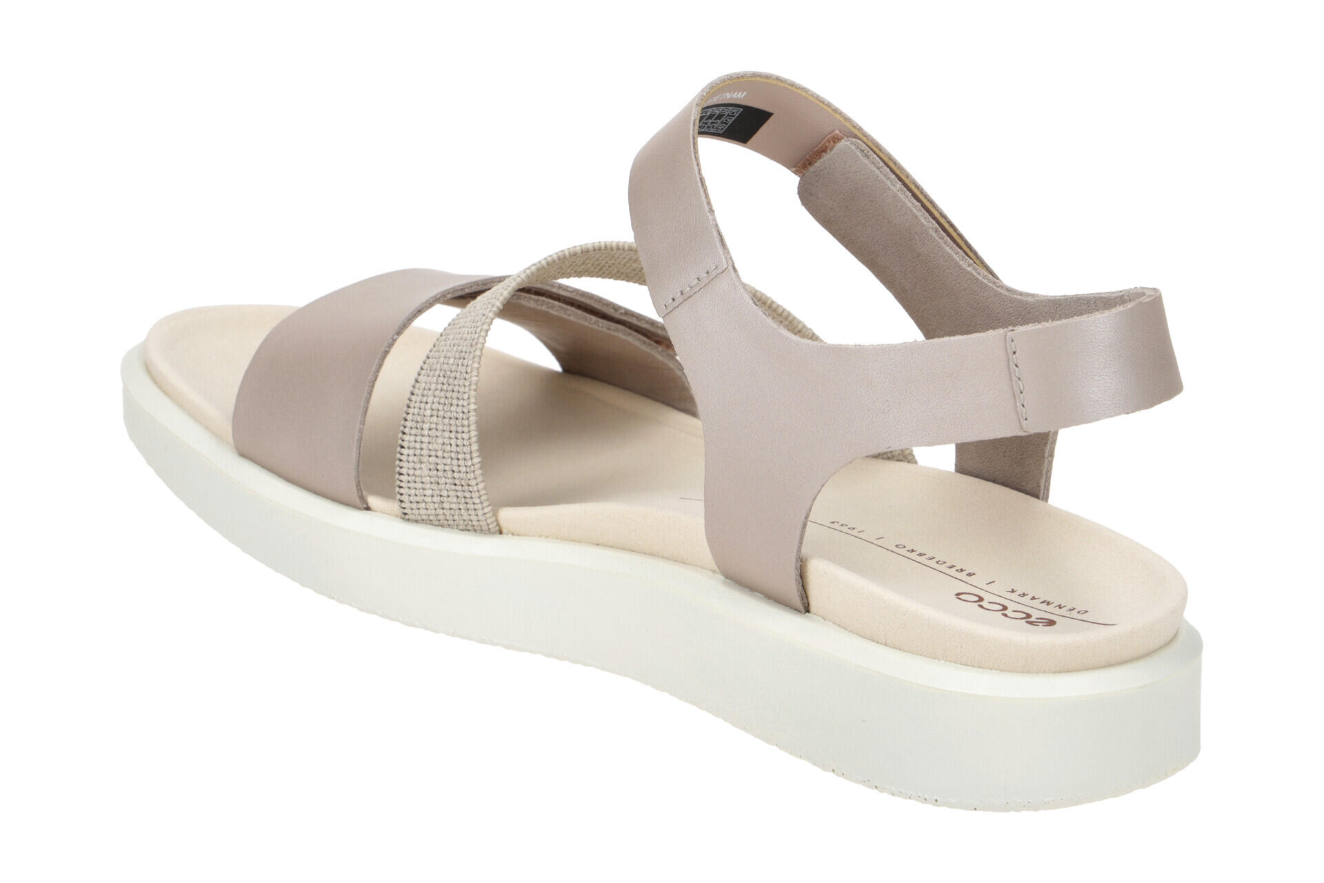 Ecco Flowt Sandalen grau Seidenglanz 273713 4/7