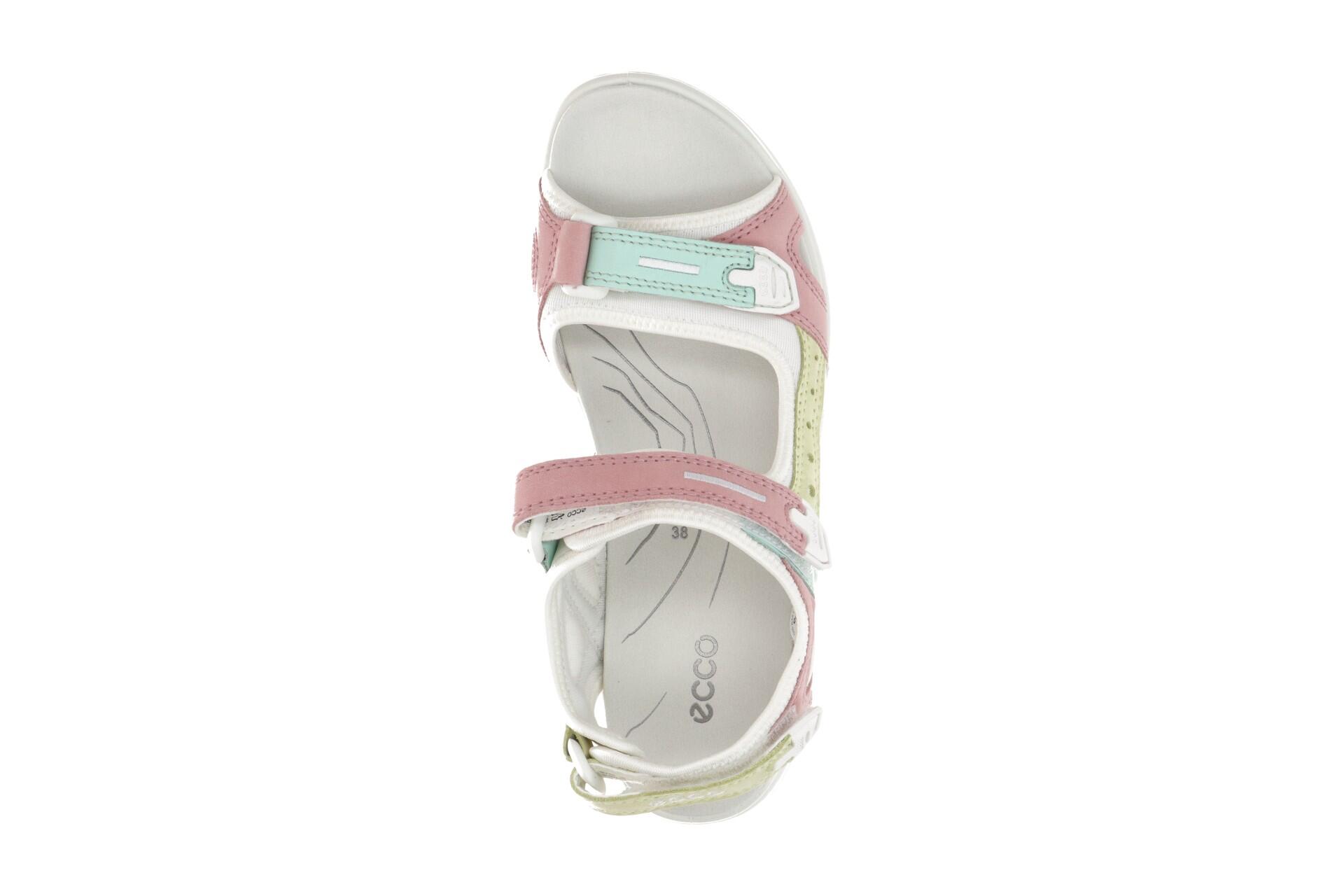 Ecco Offroad Damen Sandale rose grün 069563 6/7
