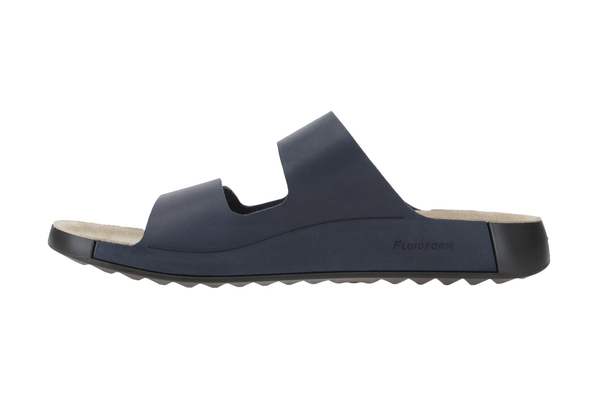 Ecco Cozmo Herren Pantolette dunkelblau marine Klett 500904 5/7