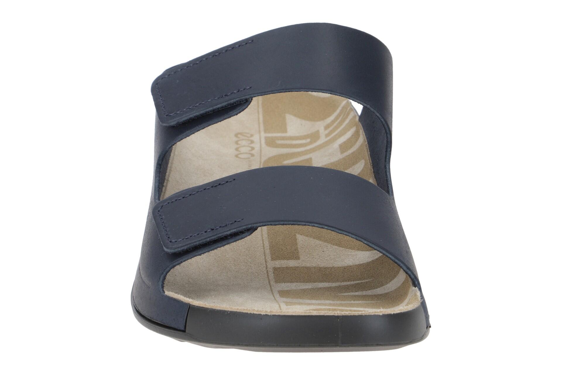 Ecco Cozmo Herren Pantolette dunkelblau marine Klett 500904 4/7