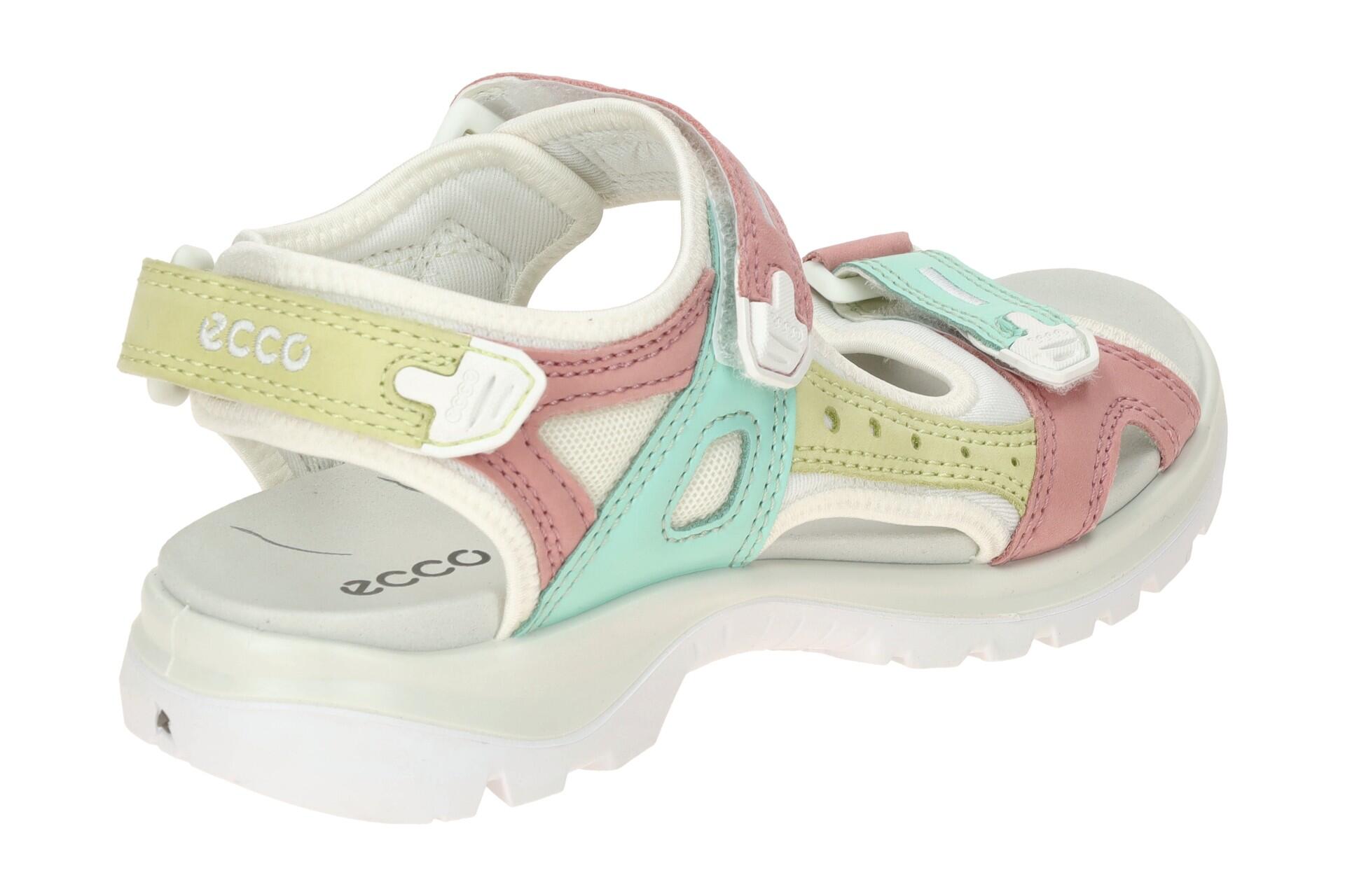 Ecco Offroad Damen Sandale rose grün 069563 4/7
