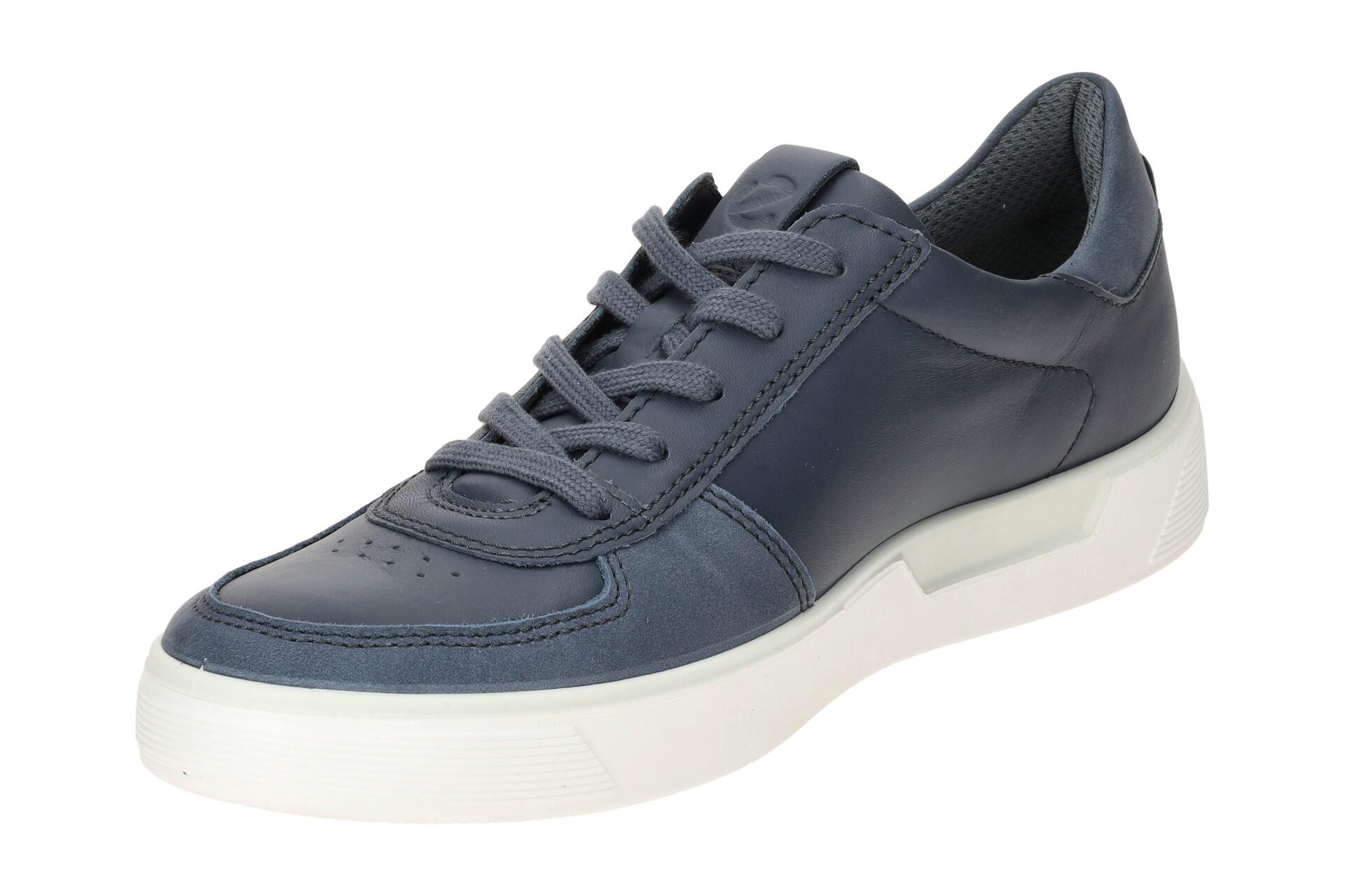 ecco Street Tray Schuhe Sneaker blau 504804 3/7