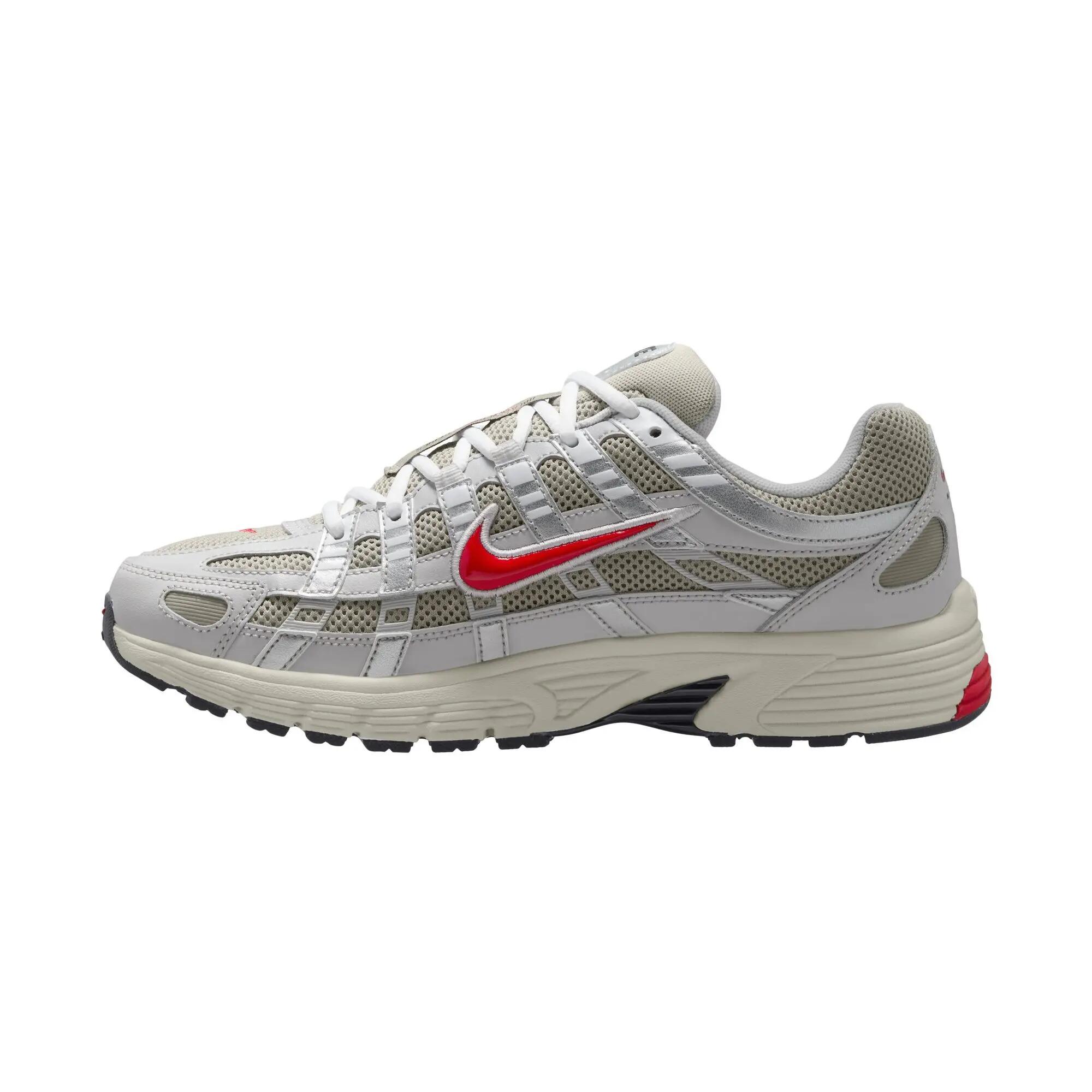 Nike P-6000 Grey Fire Red 2/6