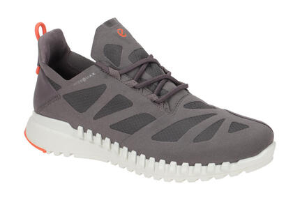 Ecco Zipflex Schuhe grau lila Damen Sneaker 803853