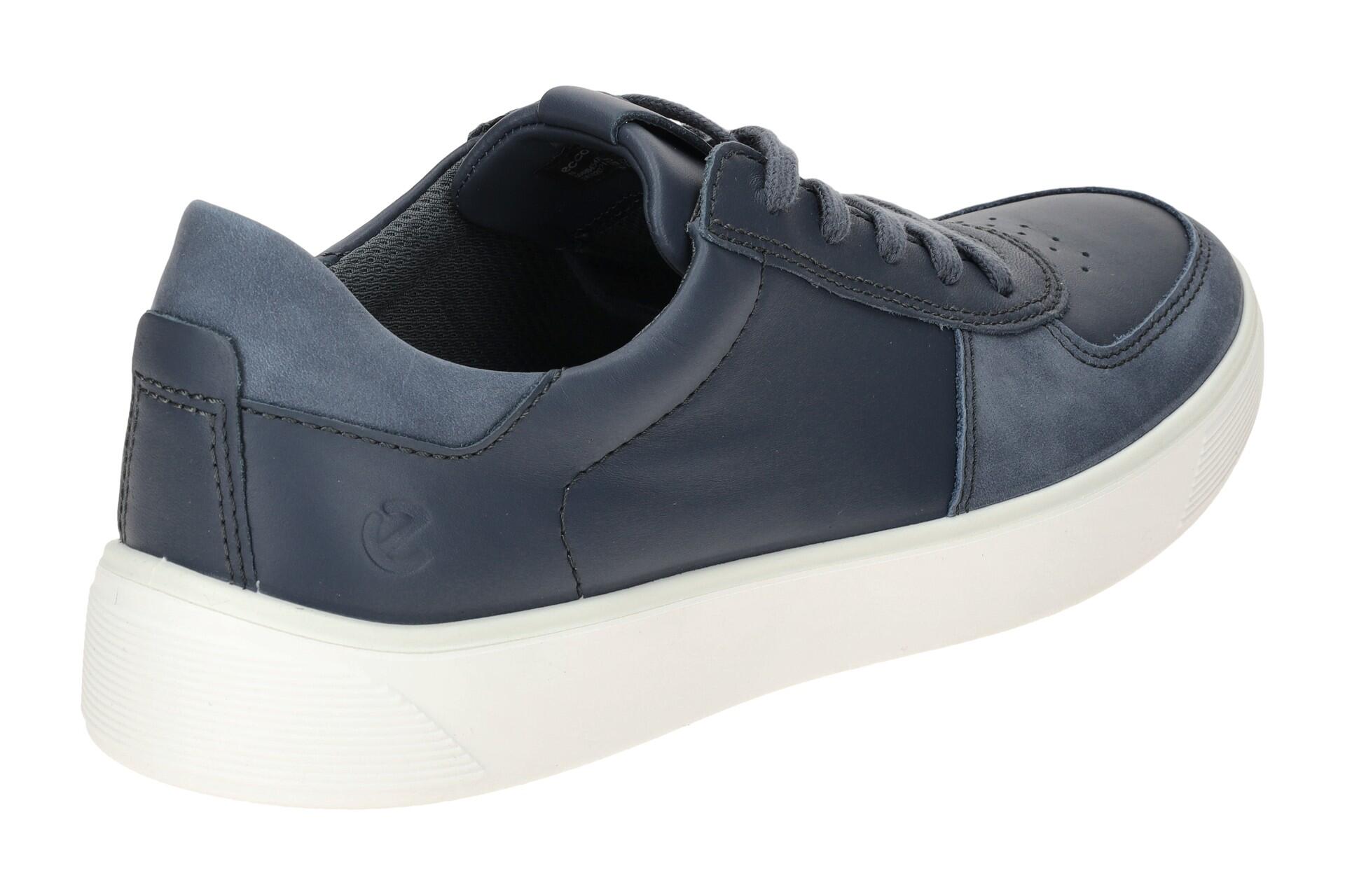 ecco Street Tray Schuhe Sneaker blau 504804 6/7