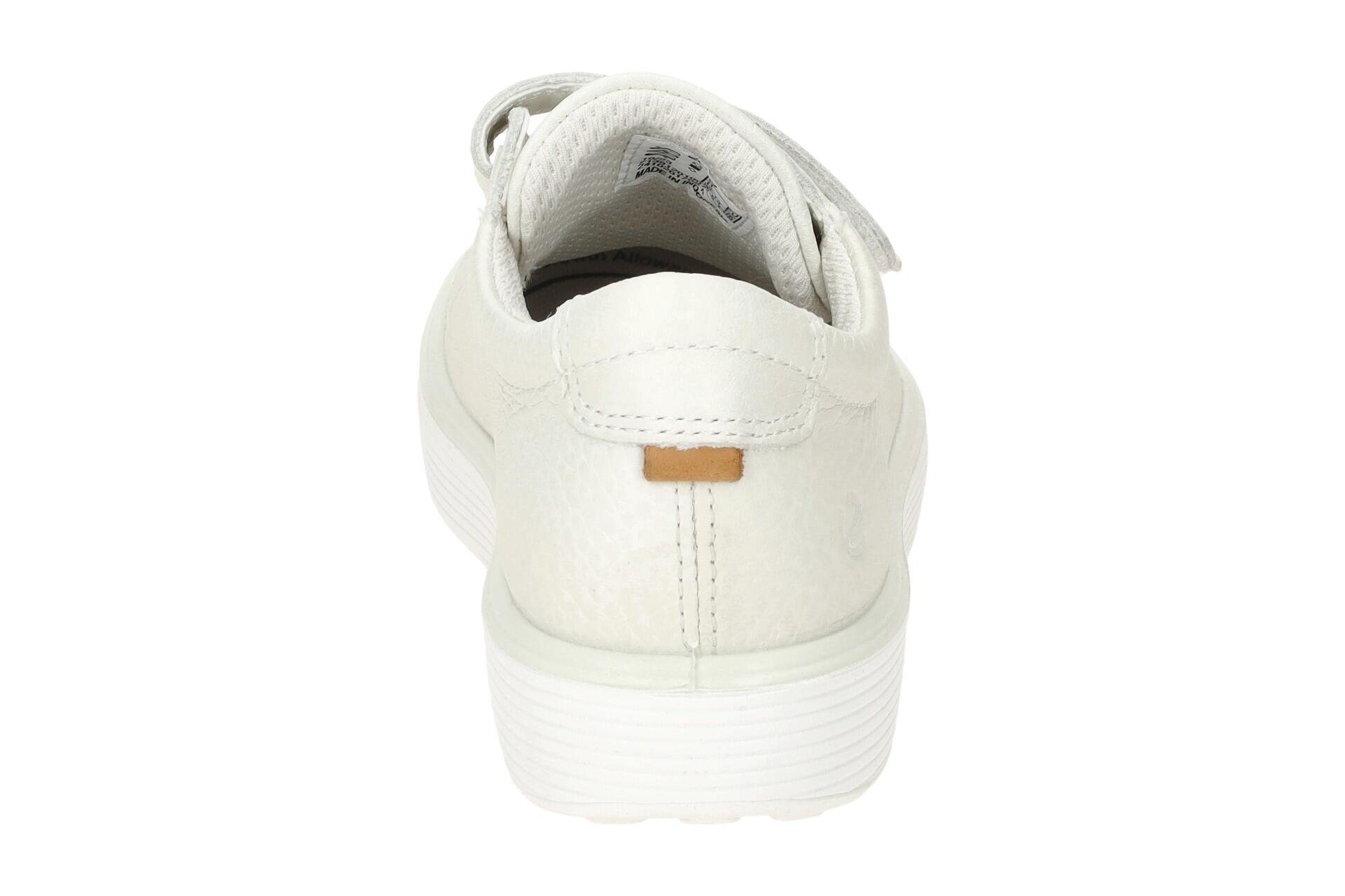 Ecco Soft 60 Kinder Schuhe Slipper weiß Klett 713812 5/7