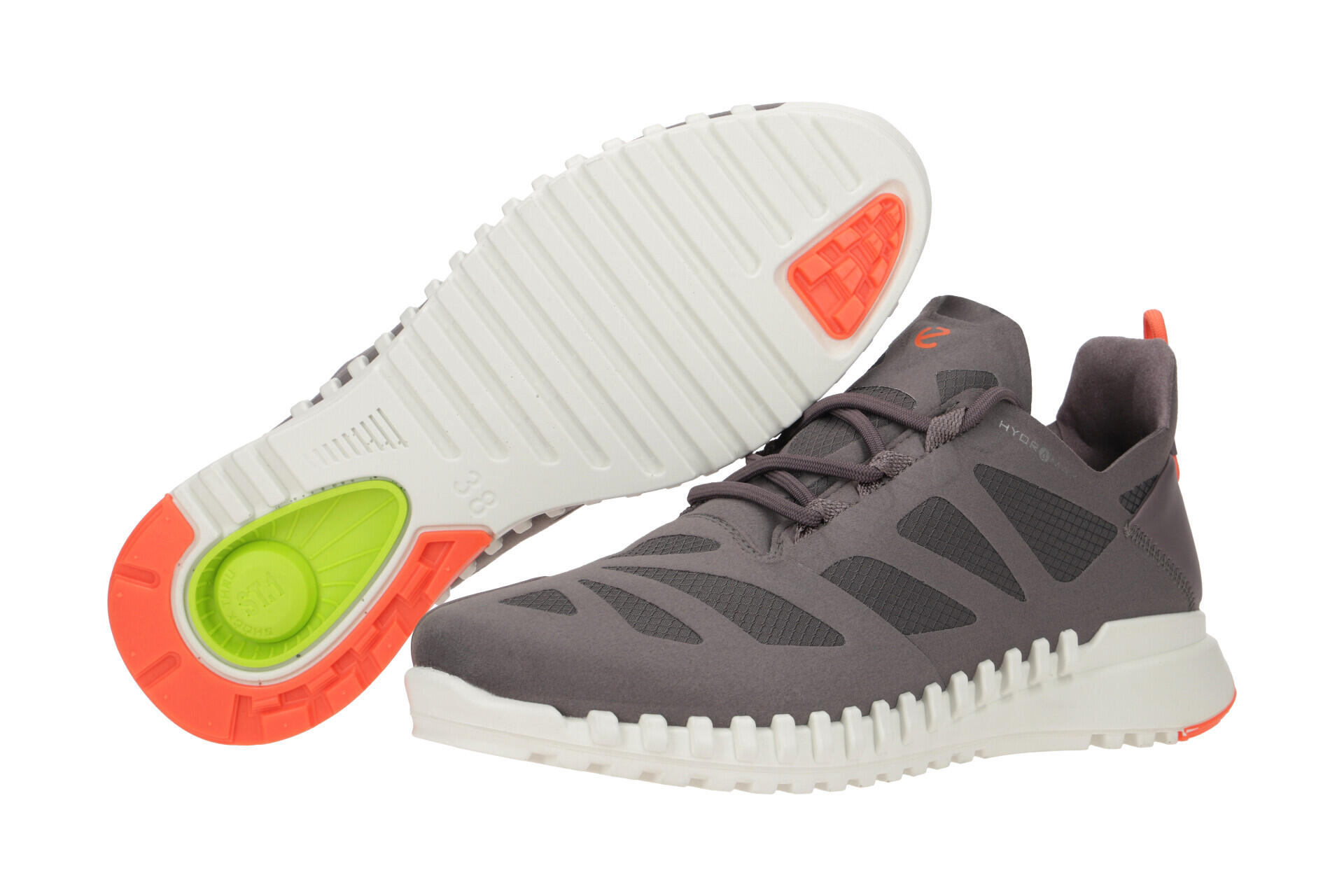 Ecco Zipflex Schuhe grau lila Damen Sneaker 803853 3/7