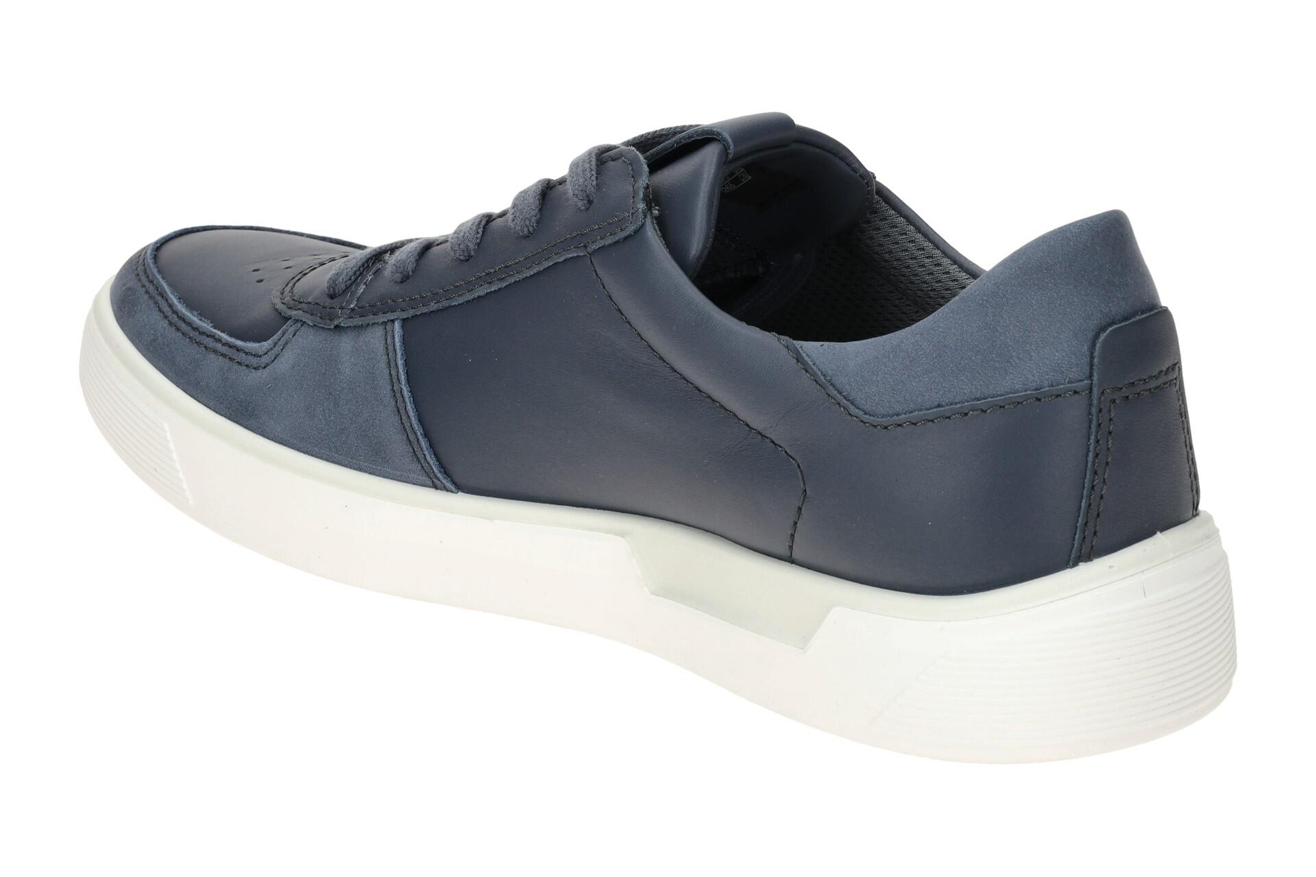 ecco Street Tray Schuhe Sneaker blau 504804 4/7