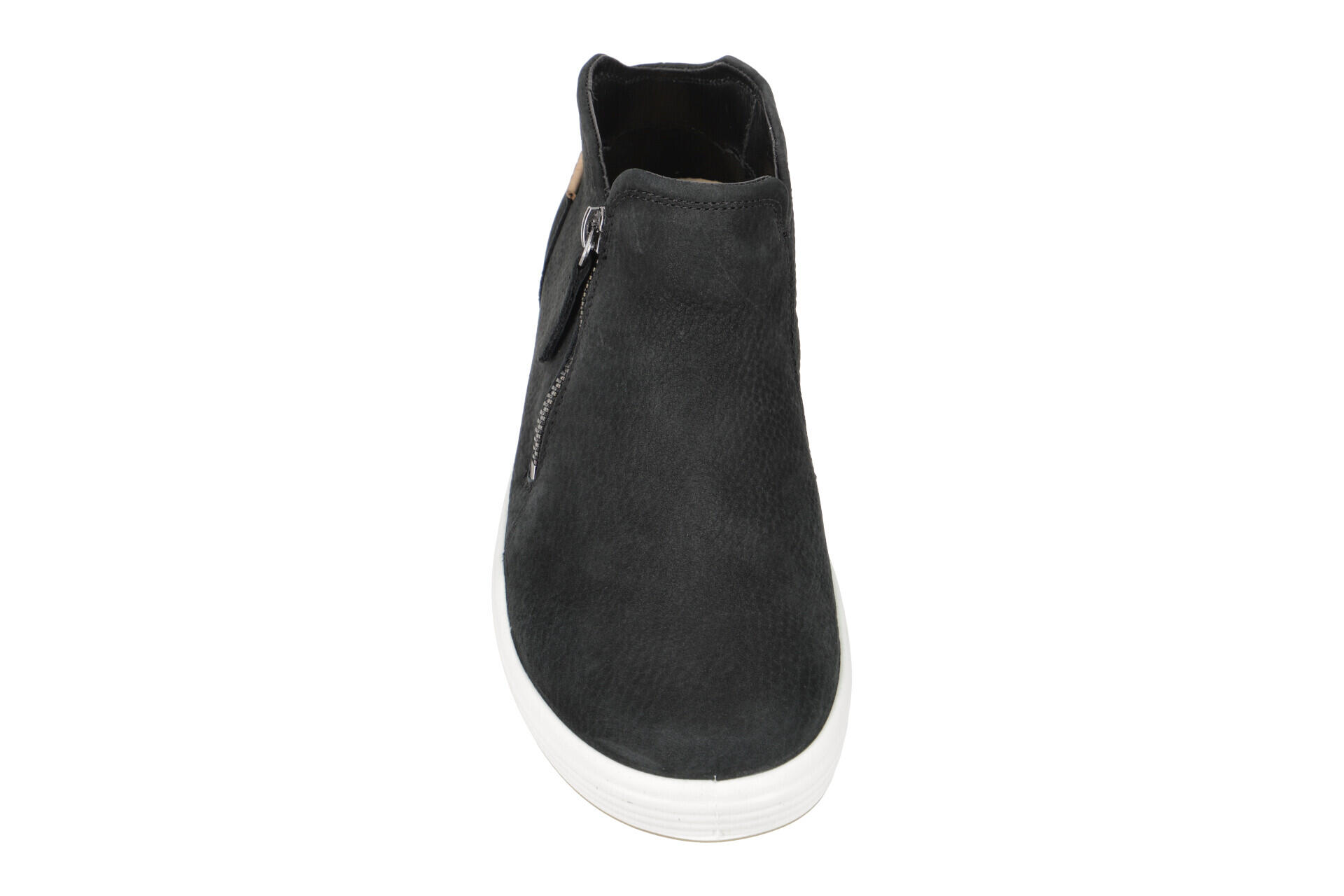 Botines con cremallera de ante mujer Ecco Soft 7 7/7