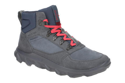 Ecco MX Stiefel Boots grau Herren Mid-Sneakers Waterproof