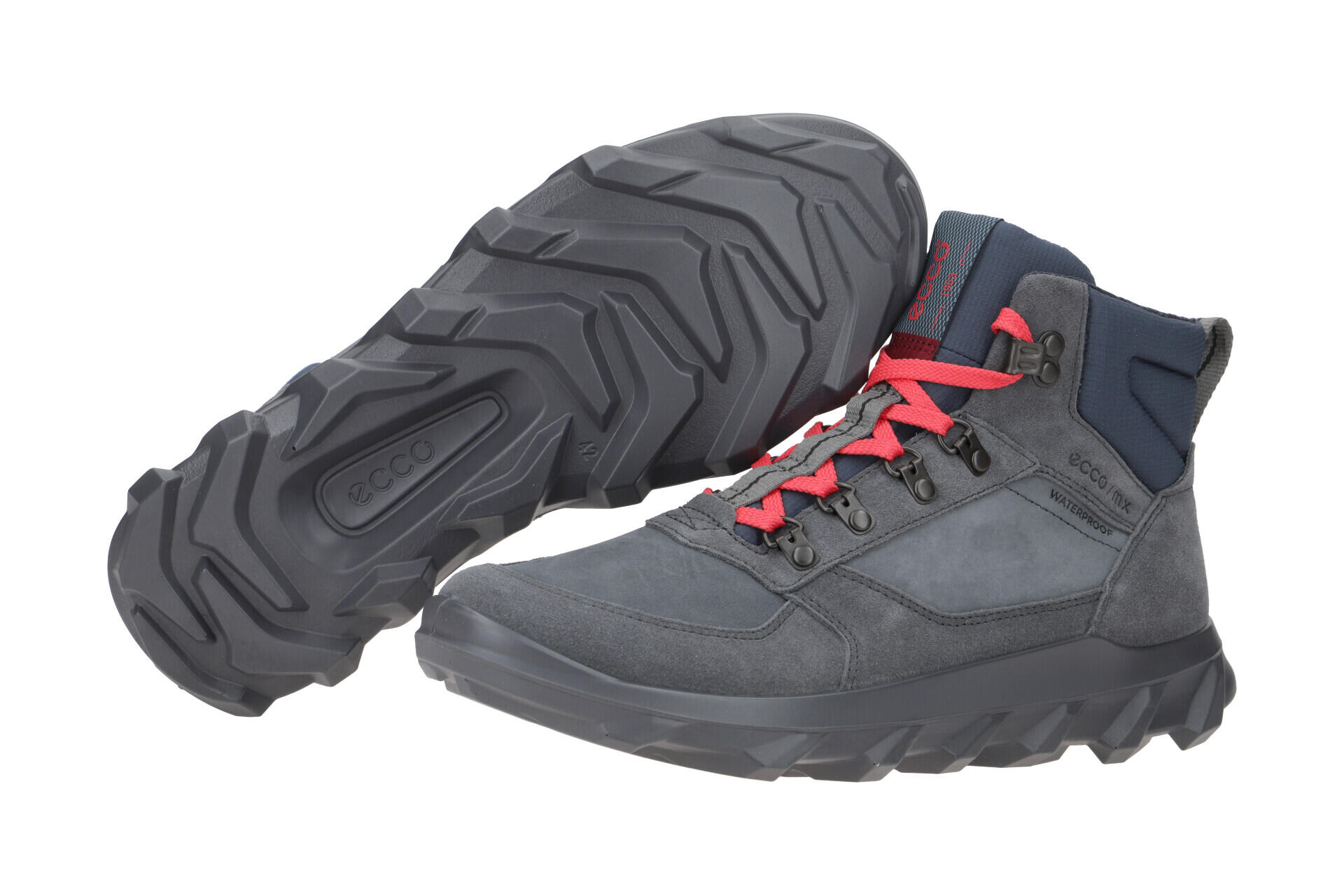 Ecco MX Stiefel Boots grau Herren Mid-Sneakers Waterproof 3/7
