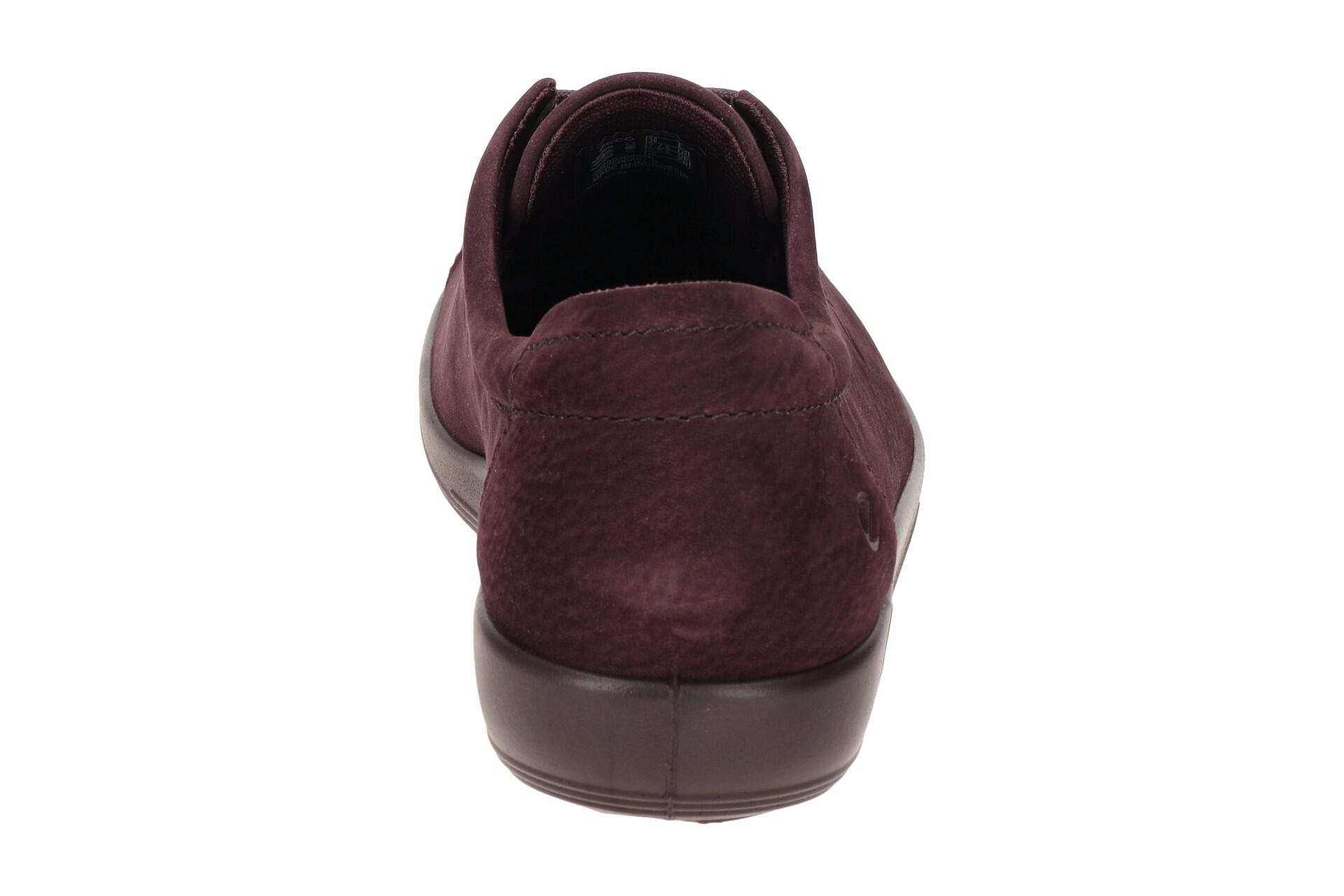 Ecco Soft 2 Schuhe lila Damen Schnürer 206503 5/7