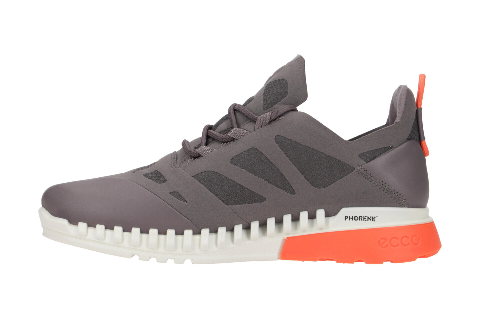 Ecco Zipflex Schuhe grau lila Damen Sneaker 803853 5/7