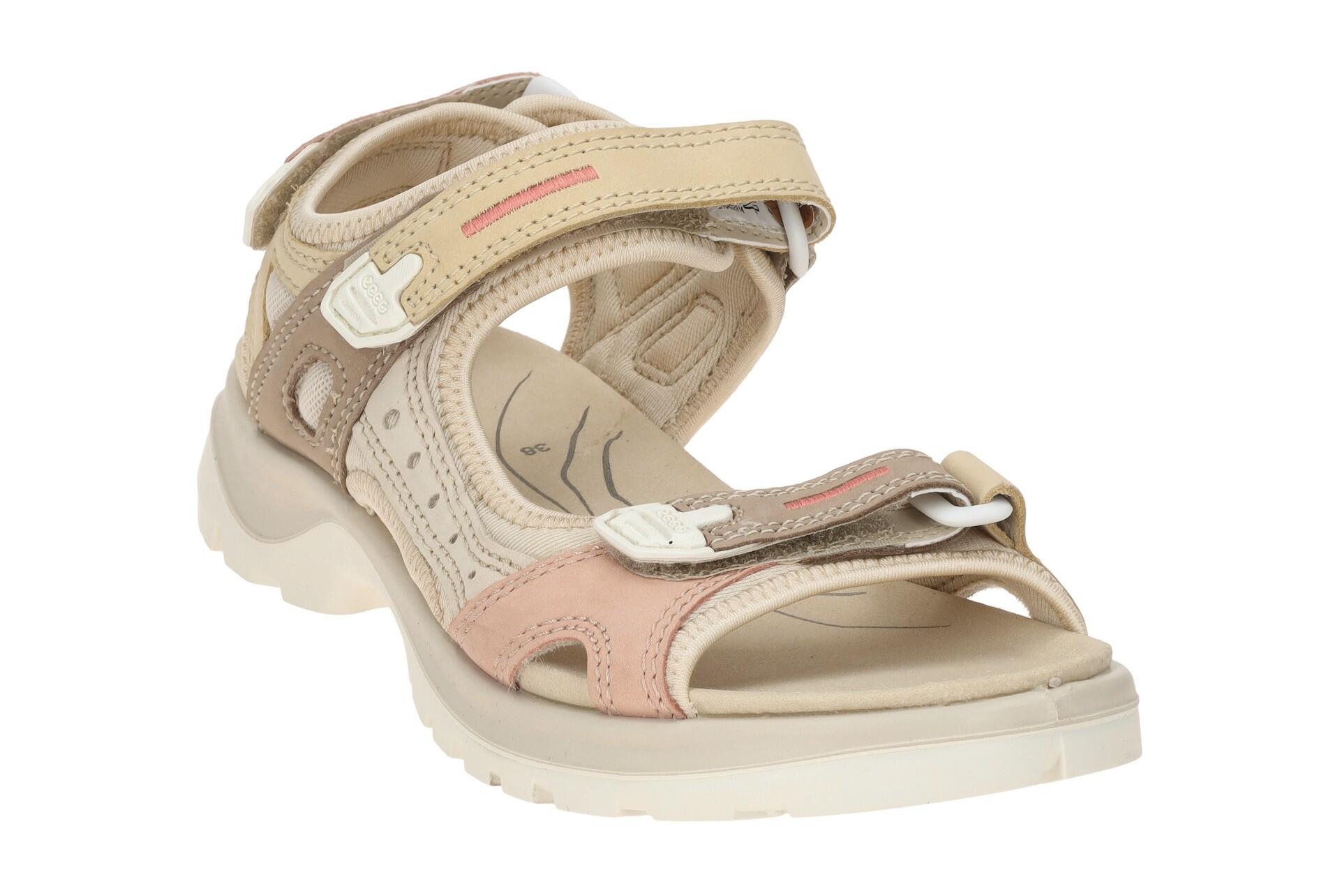 Ecco Offroad Damen Sandale beige taupe 069563 3/7