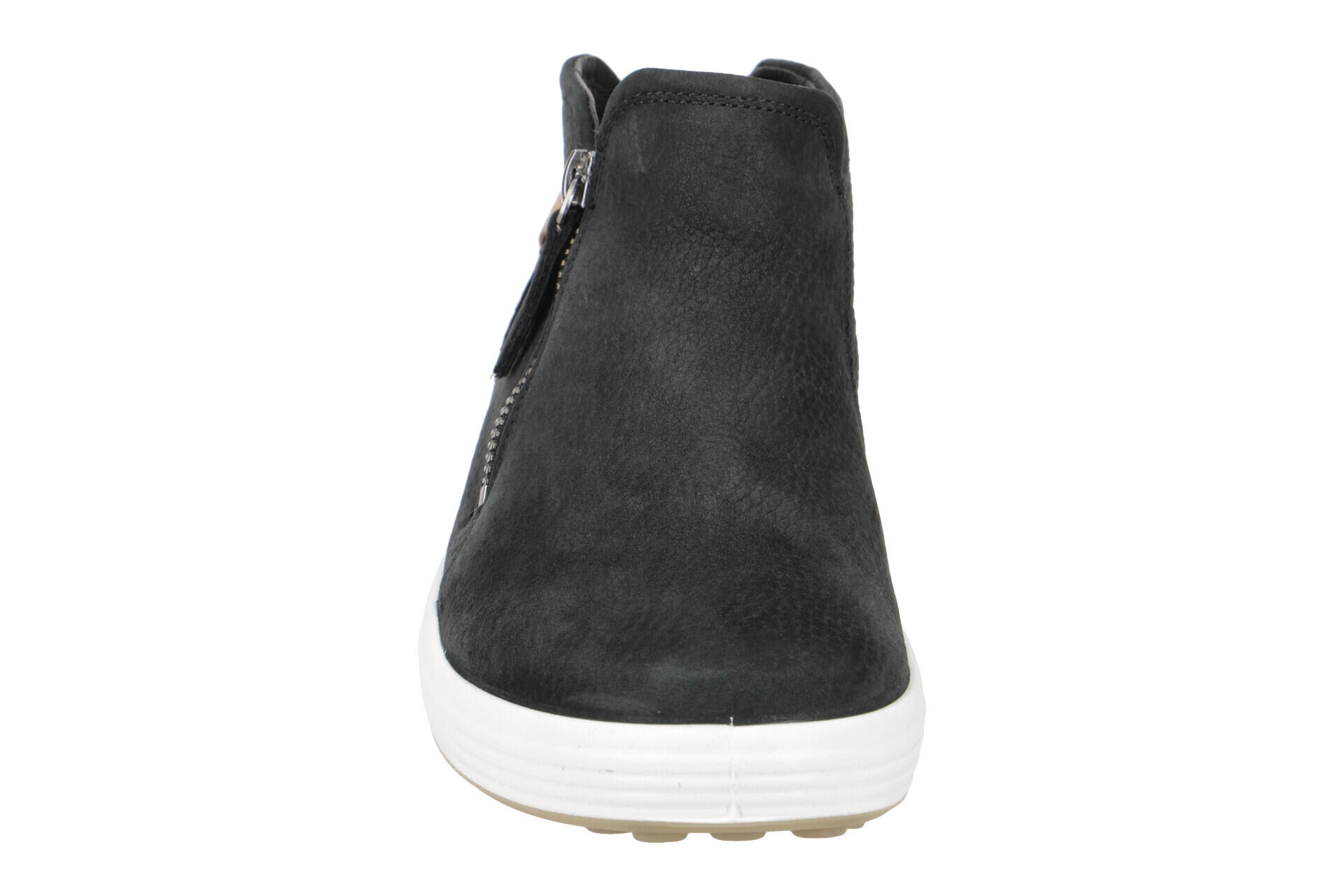 Botines con cremallera de ante mujer Ecco Soft 7 4/7