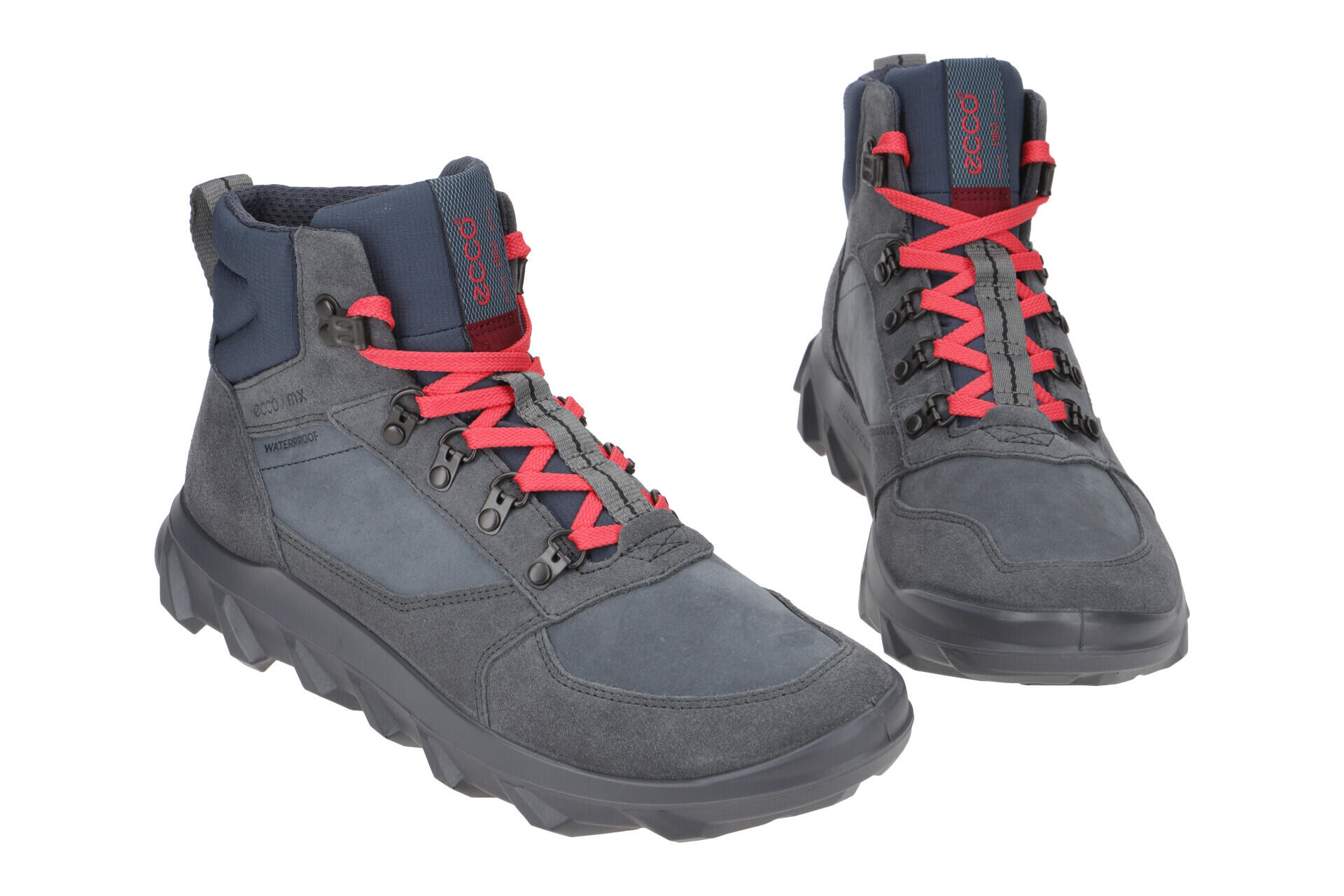 Ecco MX Stiefel Boots grau Herren Mid-Sneakers Waterproof 2/7