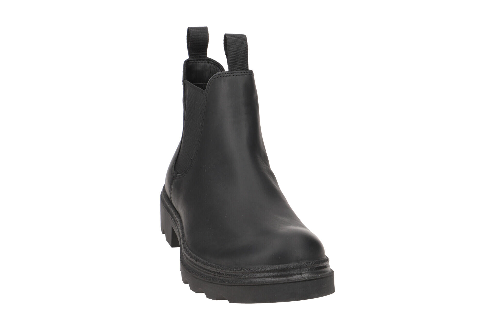 Ecco Grainer Chelsea Stiefelette schwarz Nubuck 214704 2/7