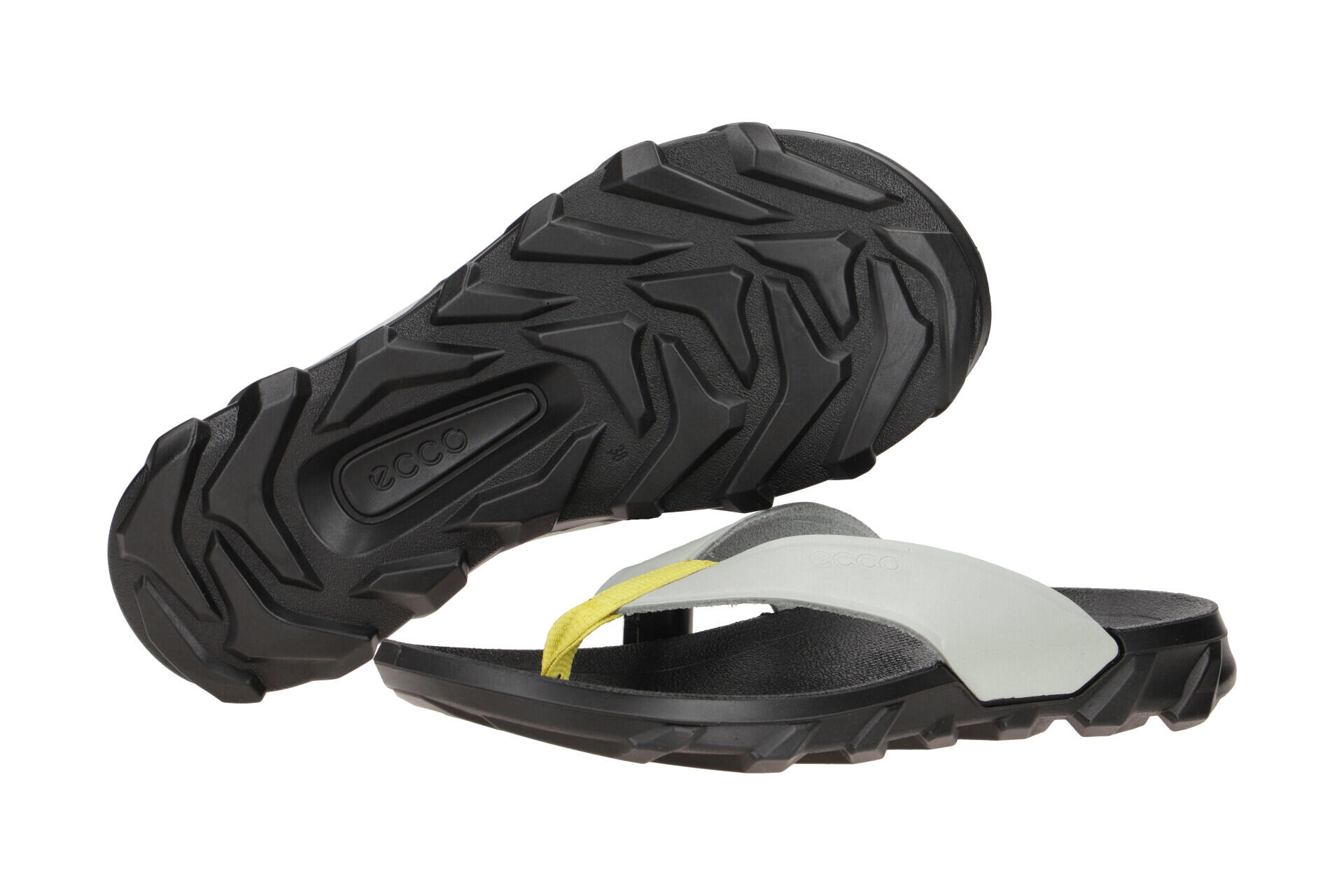 Ecco MX Flipsider Zehentrenner Pantolette grau UNISEX 3/7