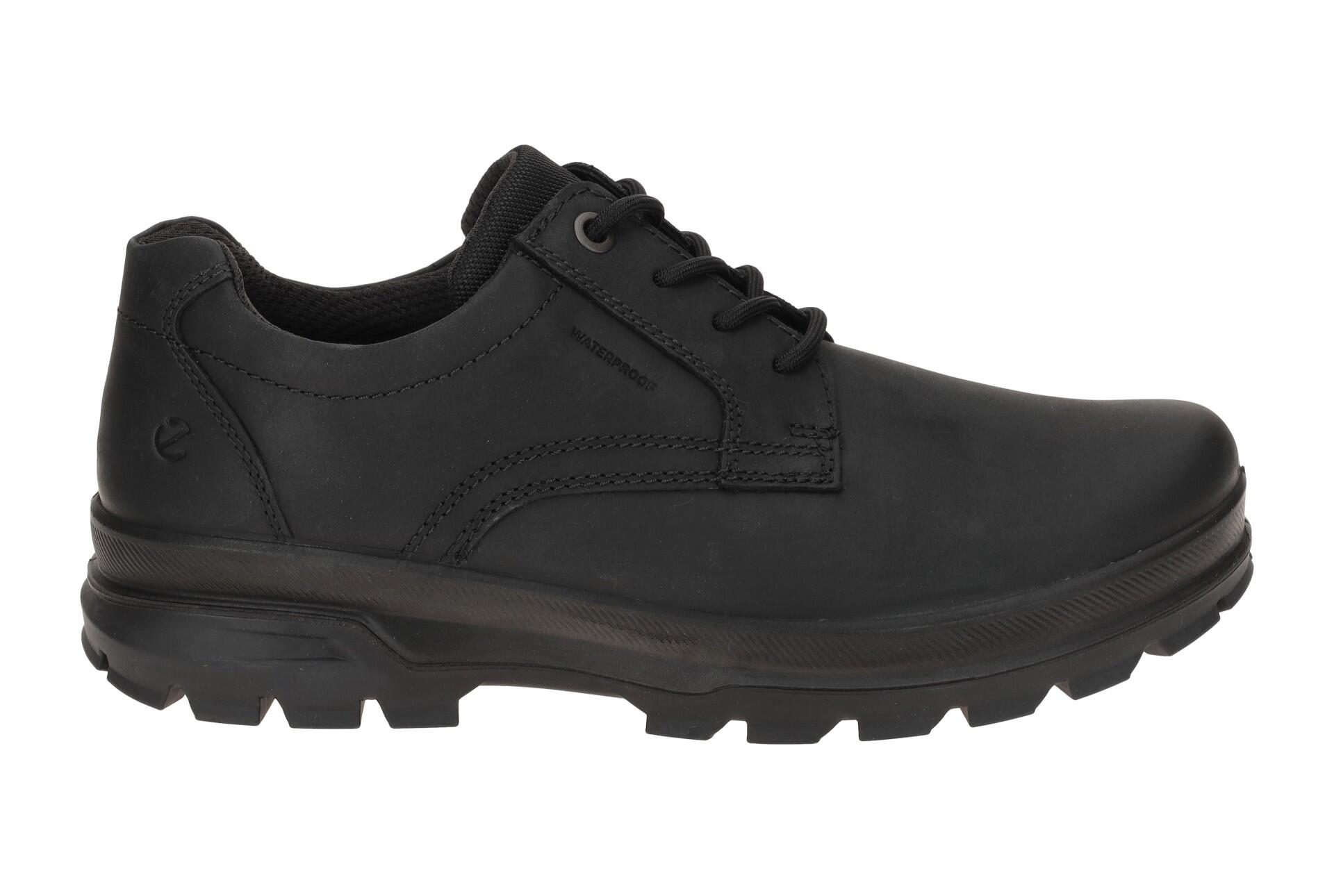Ecco Rugged Track Schuhe schwarz uni Waterproof 838164 2/7