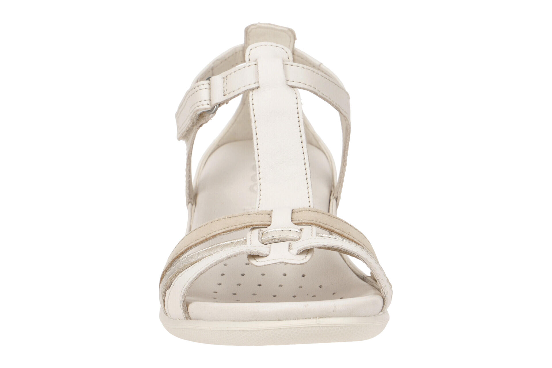 Ecco T-Steg Sandale Flash beige limestone 4/7