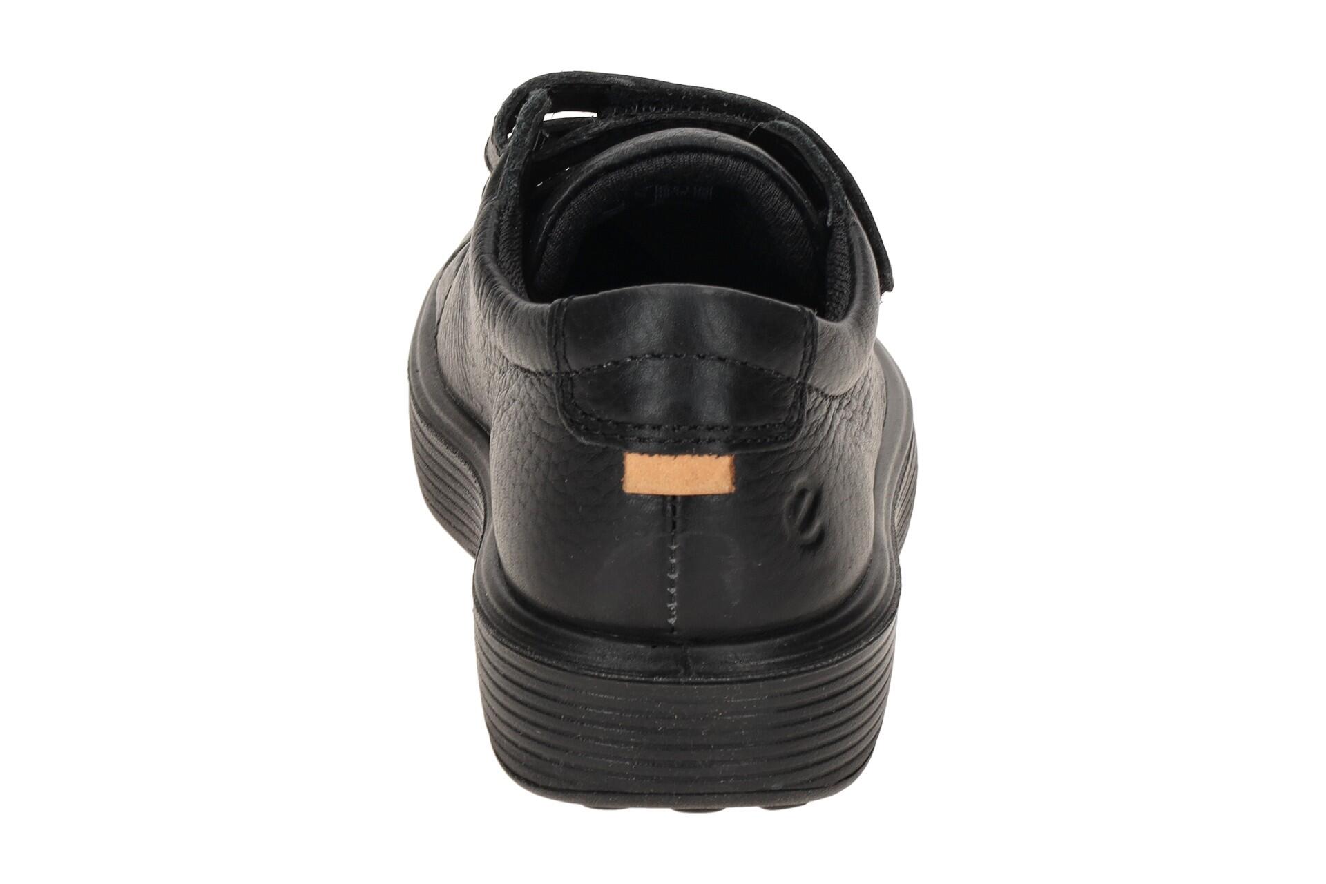 Ecco Soft 60 Kinder Schuhe Slipper schwarz Klett 713812 5/7