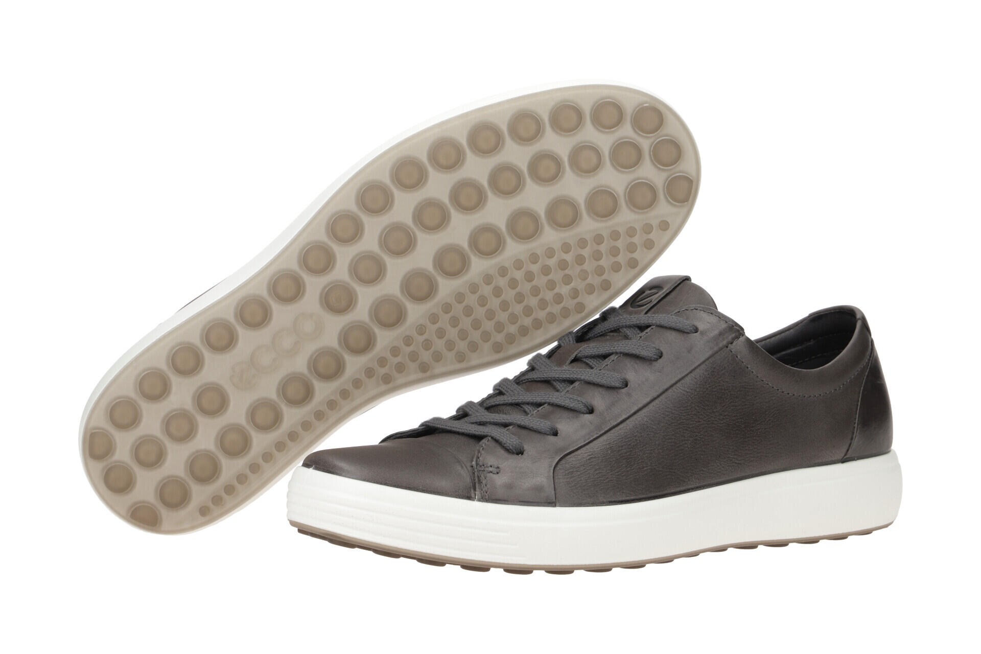 Ecco Soft 7 Schuhe grau titanium Sneaker 470364 3/7