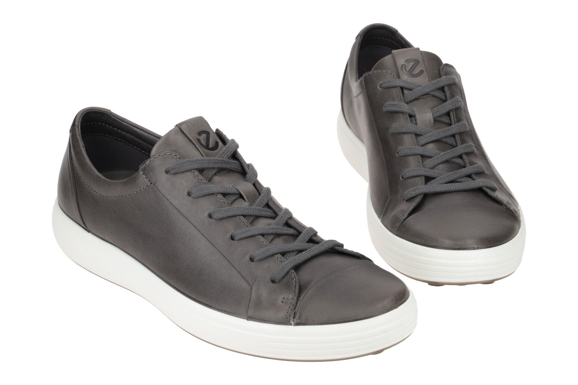 Ecco Soft 7 Schuhe grau titanium Sneaker 470364 2/7