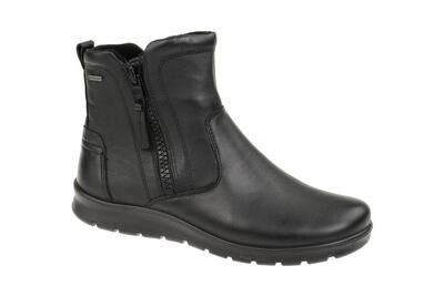Ecco BABETT BOOT Damen Stiefeletten - bequeme Stiefelette schwarz Freizeit NEU