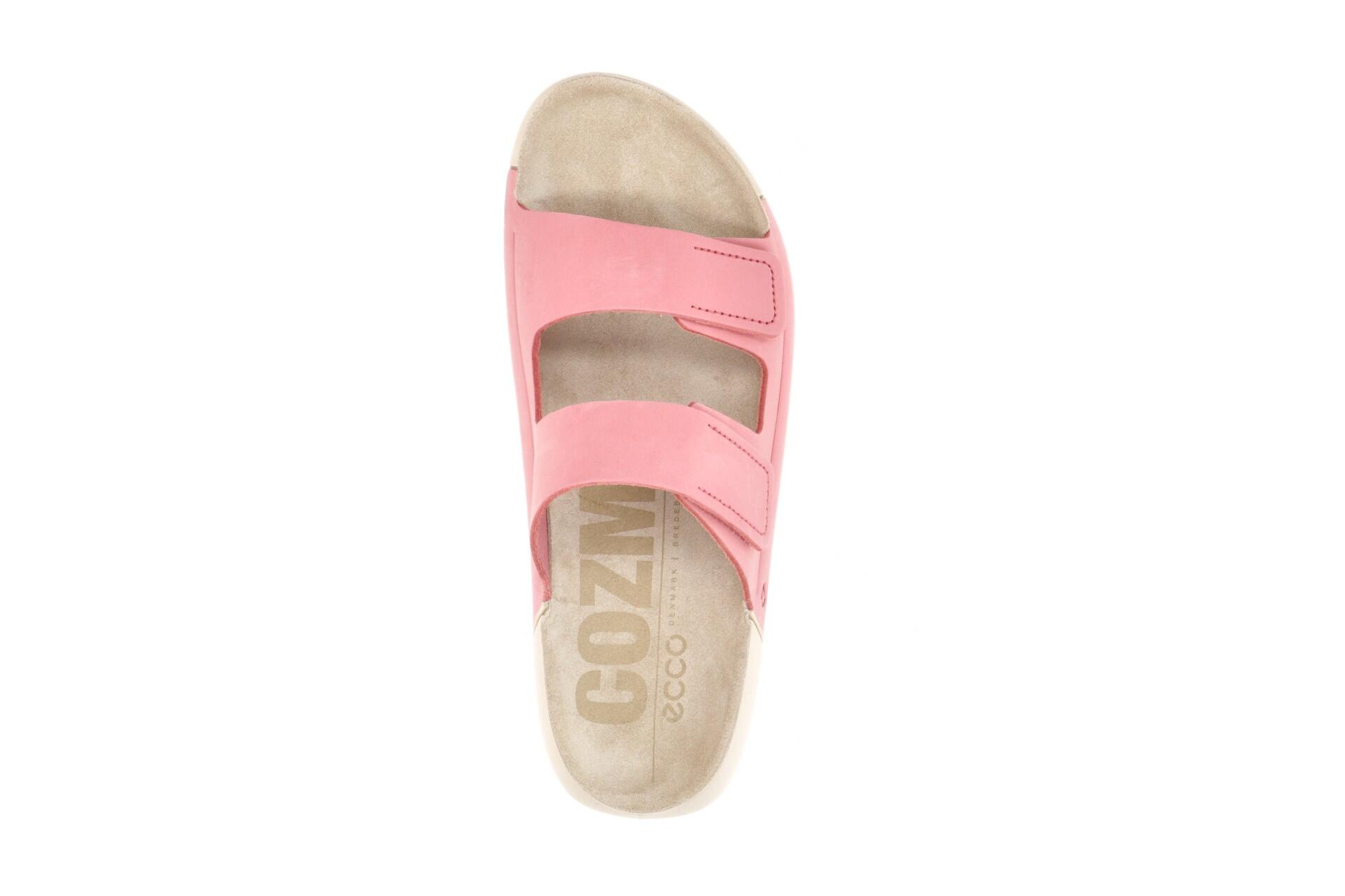 Ecco Cozmo Pantolette rosa pink 2fach Klett 206823 6/7