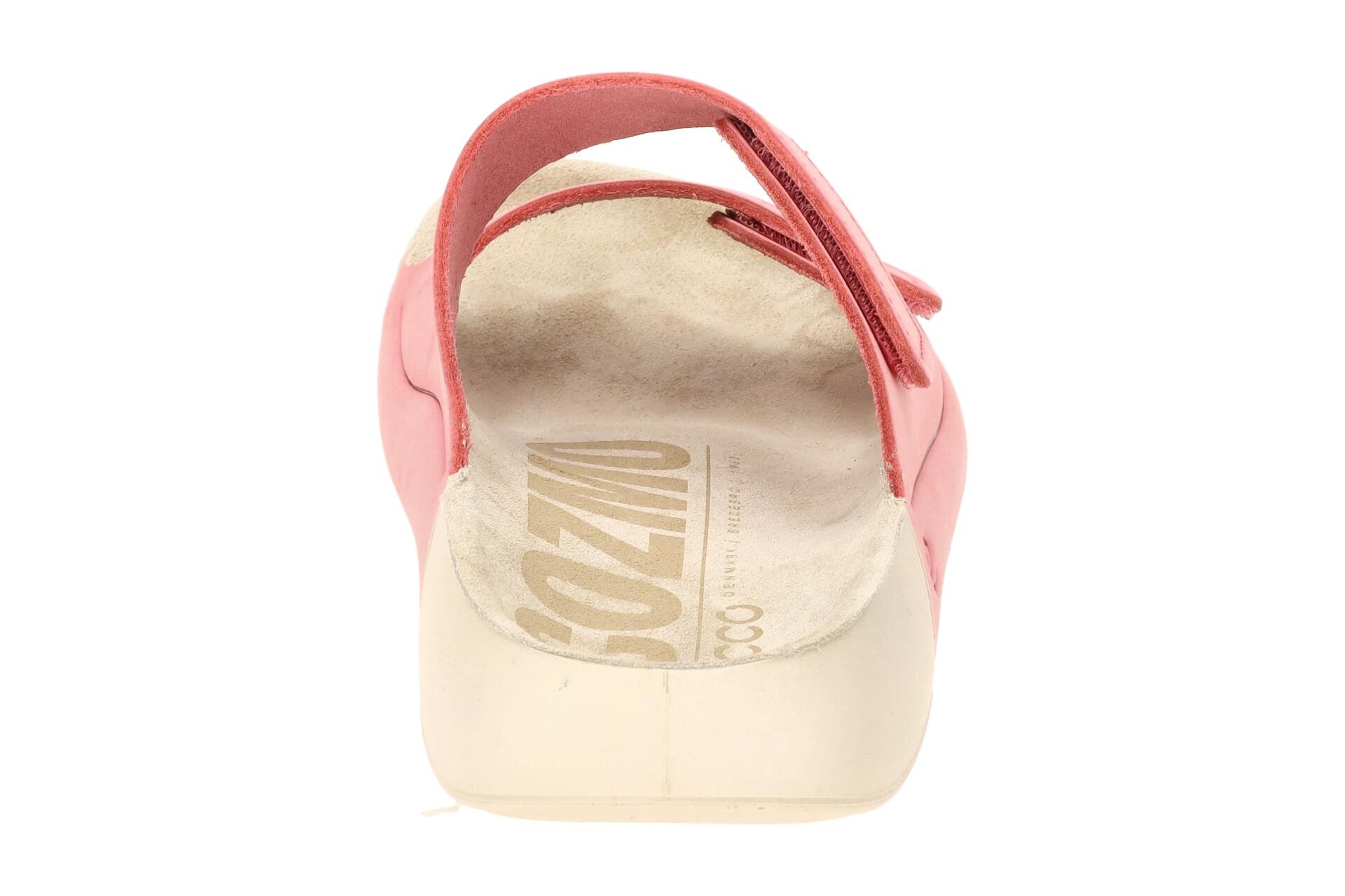 Ecco Cozmo Pantolette rosa pink 2fach Klett 206823 5/7