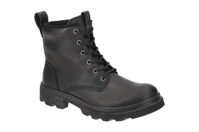 Ecco GRAINER Damen Stiefeletten - robuste Stiefelette schwarz Freizeit NEU