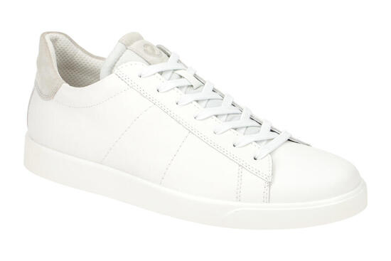 ecco Street Lite Schuhe Sneaker weiß grau 521304