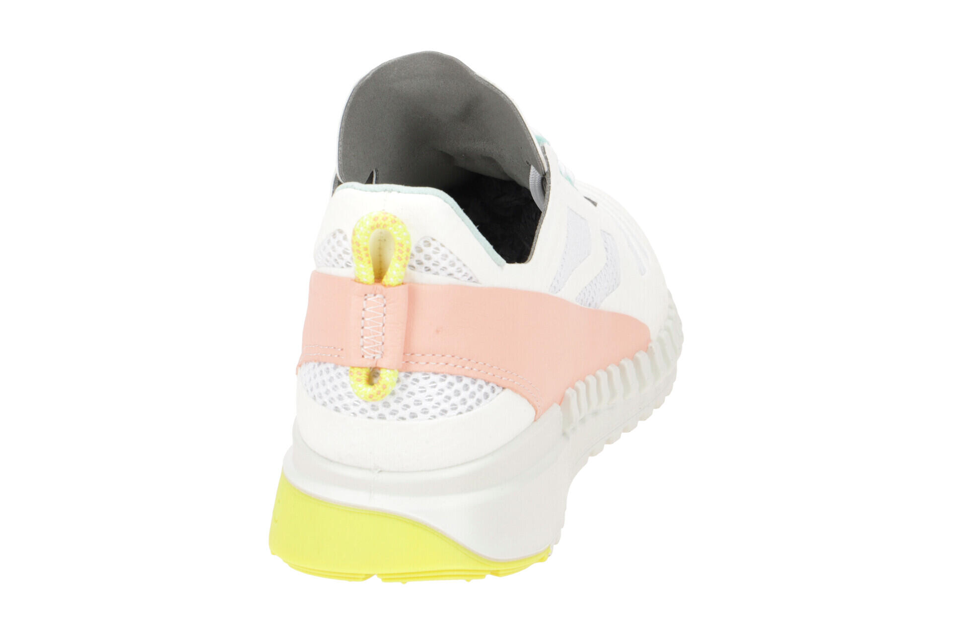 Ecco Zipflex Schuhe weiß rose Damen Sneaker 834803 6/7