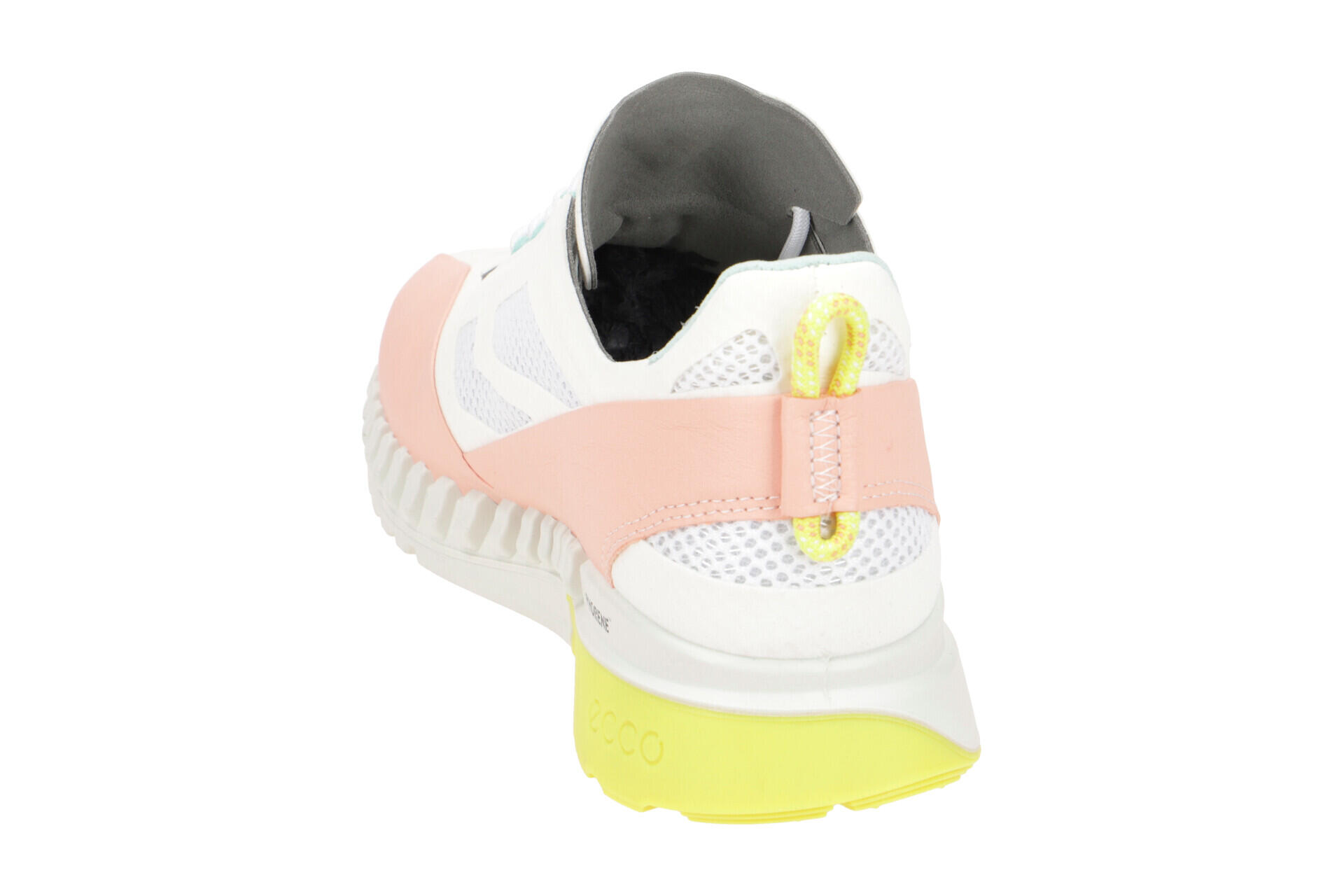 Ecco Zipflex Schuhe weiß rose Damen Sneaker 834803 5/7