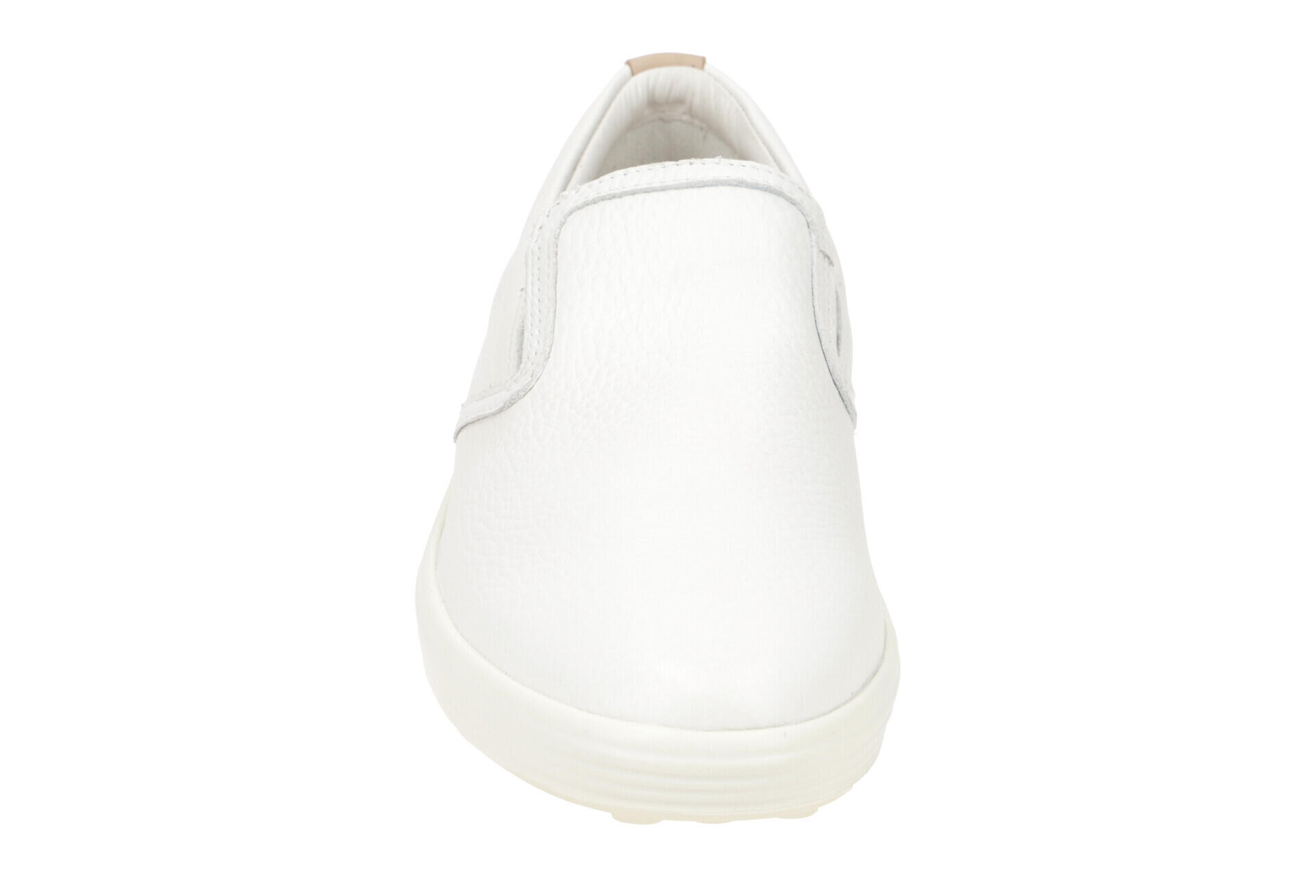 Ecco Soft 7 Slipper Schuhe weiß Damen 470493 4/7