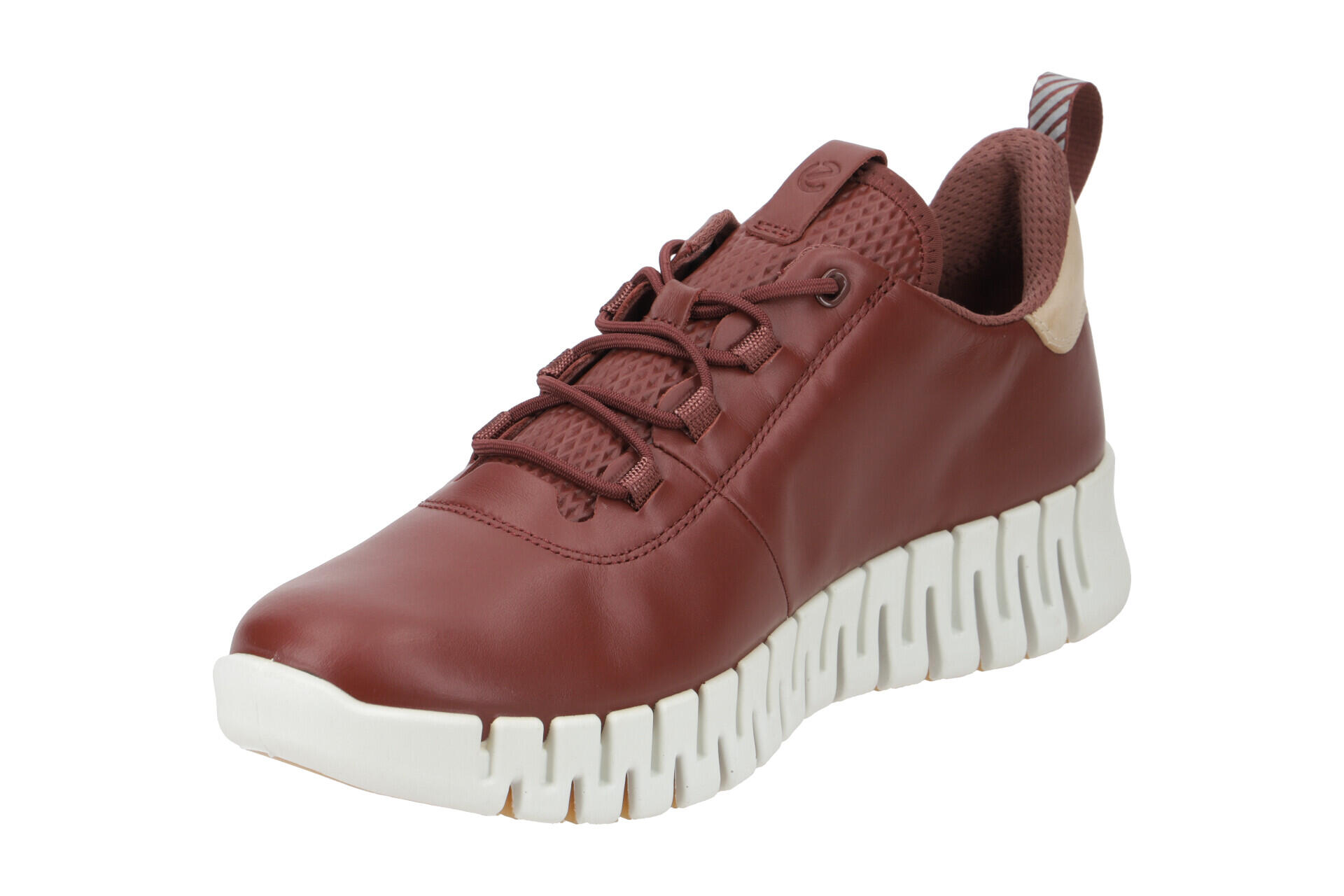 Ecco Gruuv Schuhe rot-braun Damen Sneakers 218203 3/7