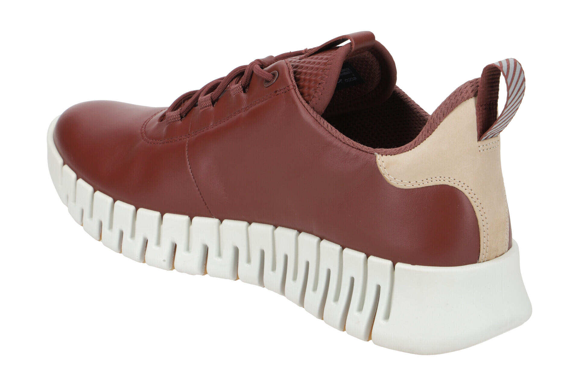 Ecco Gruuv Schuhe rot-braun Damen Sneakers 218203 4/7