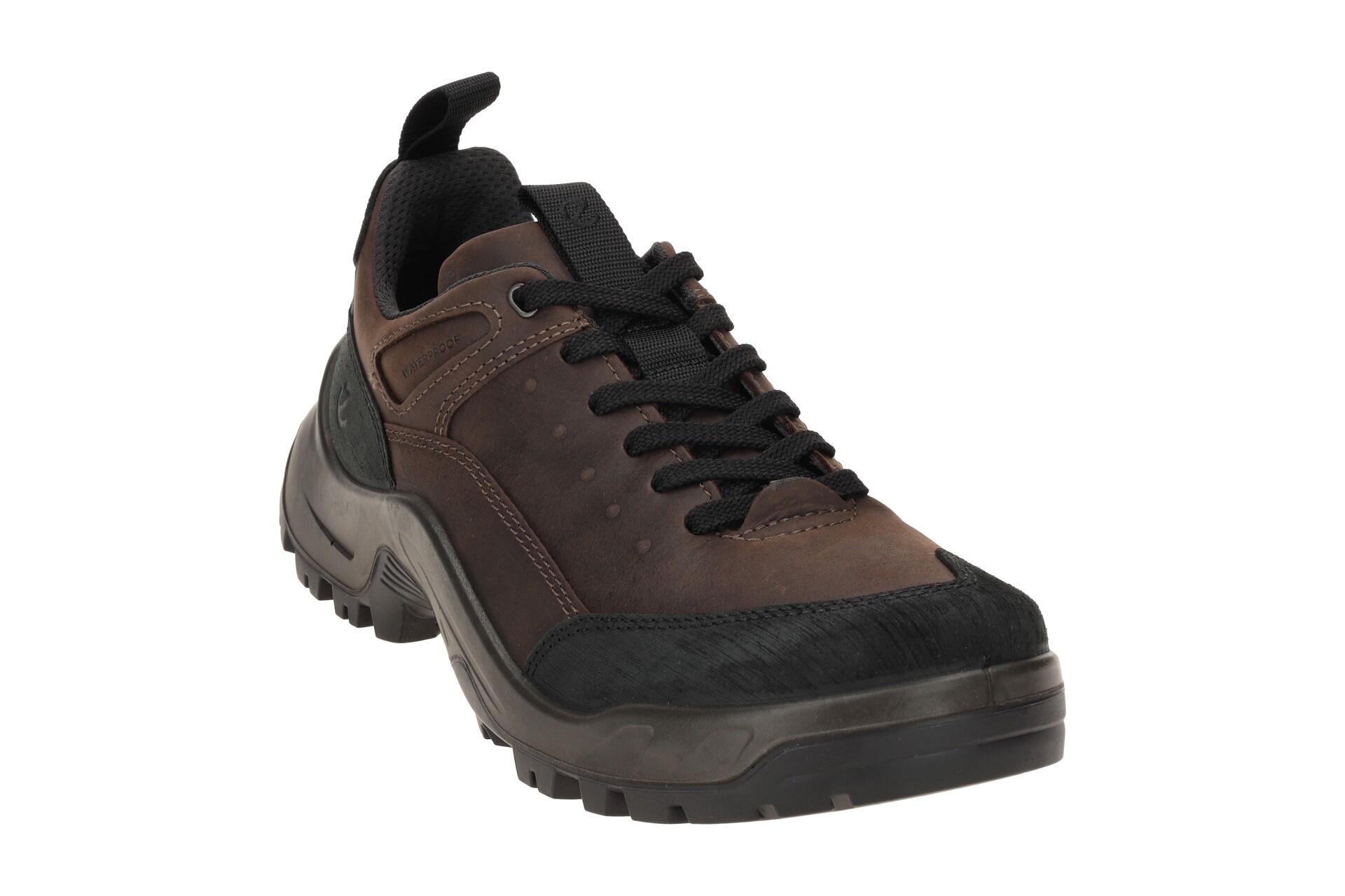 Ecco Offroad Herren Schuhe braun Nubuck Waterproof 822354 3/7