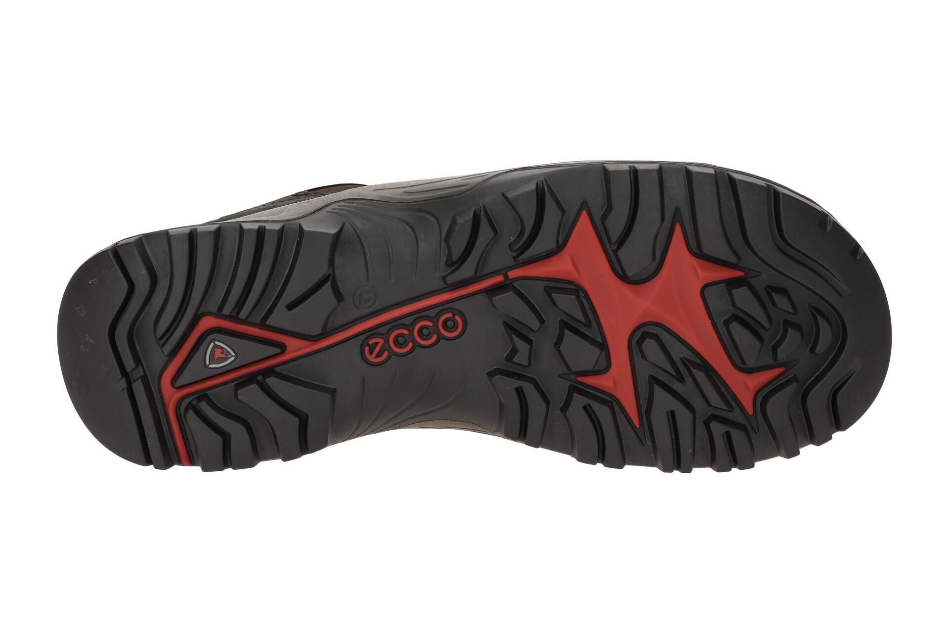 Ecco Offroad Herren Schuhe braun Nubuck Waterproof 822354 7/7
