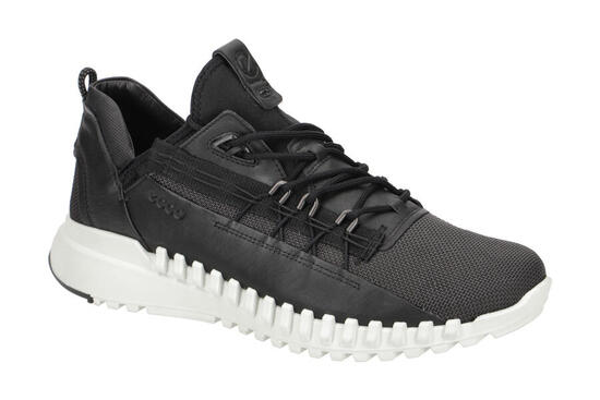 Ecco Zipflex Schuhe schwarz Herren Sneakers 803734