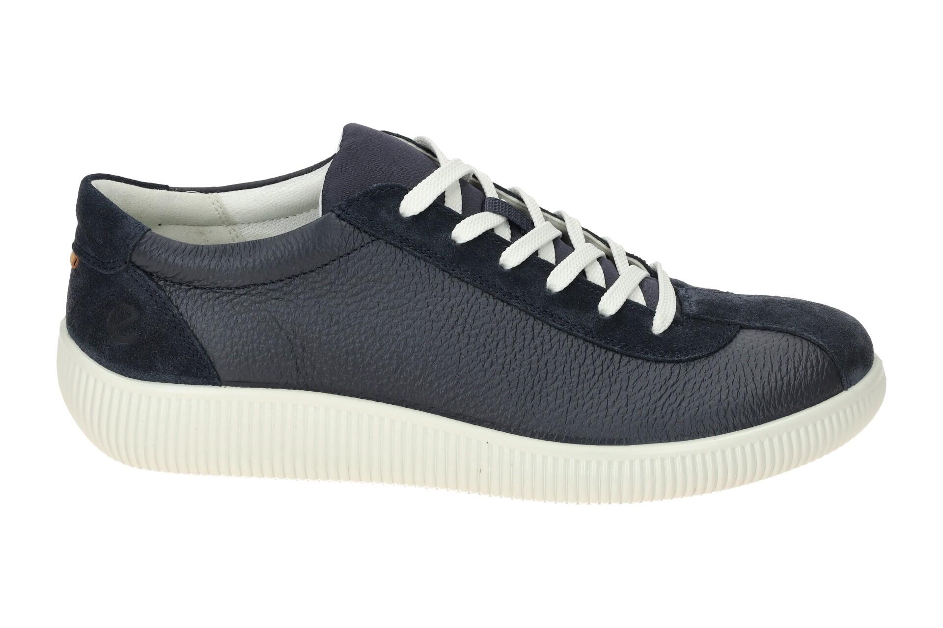 Ecco Soft Zero Schuhe blau marine Herren Sneakers 537754 2/7